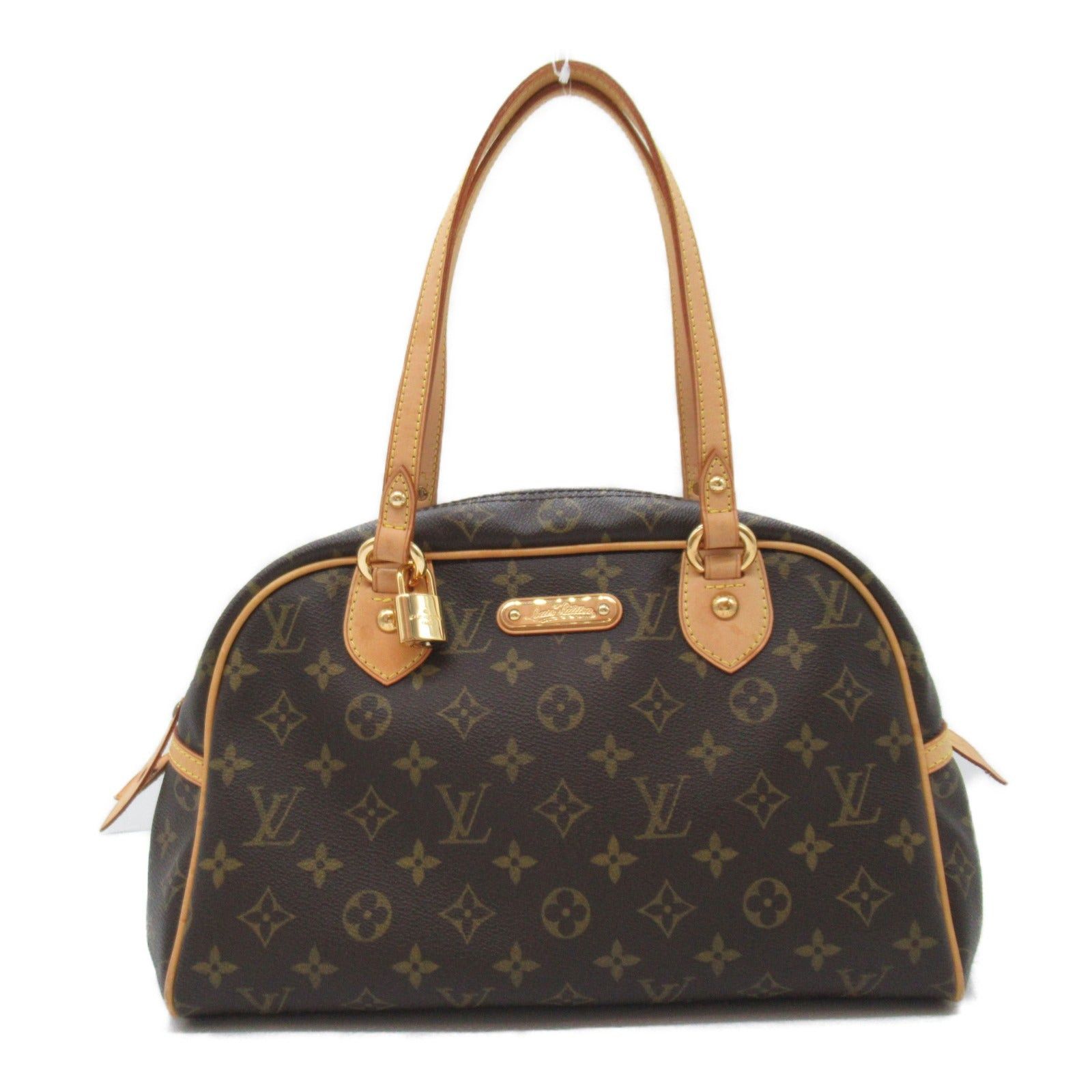 Louis Vuitton Louis Vuitton Montorgueil Pm Shoulder Bag Coated Canvas Monogram Brown Size ONE SIZE - 1 Thumbnail