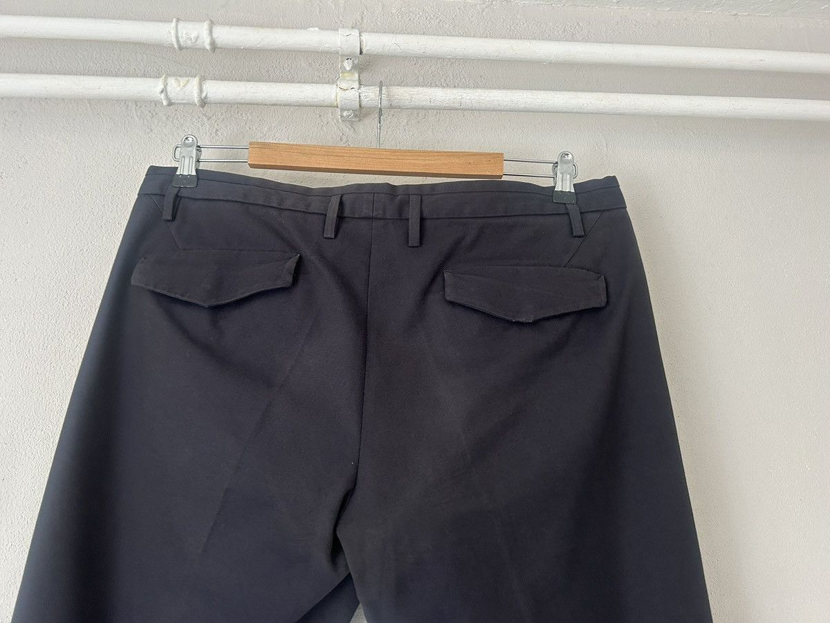 Jil Sander Jil Sander Navy Wool Trousers with Flap Pockets Size US 36 / EU 52 - 7 Thumbnail