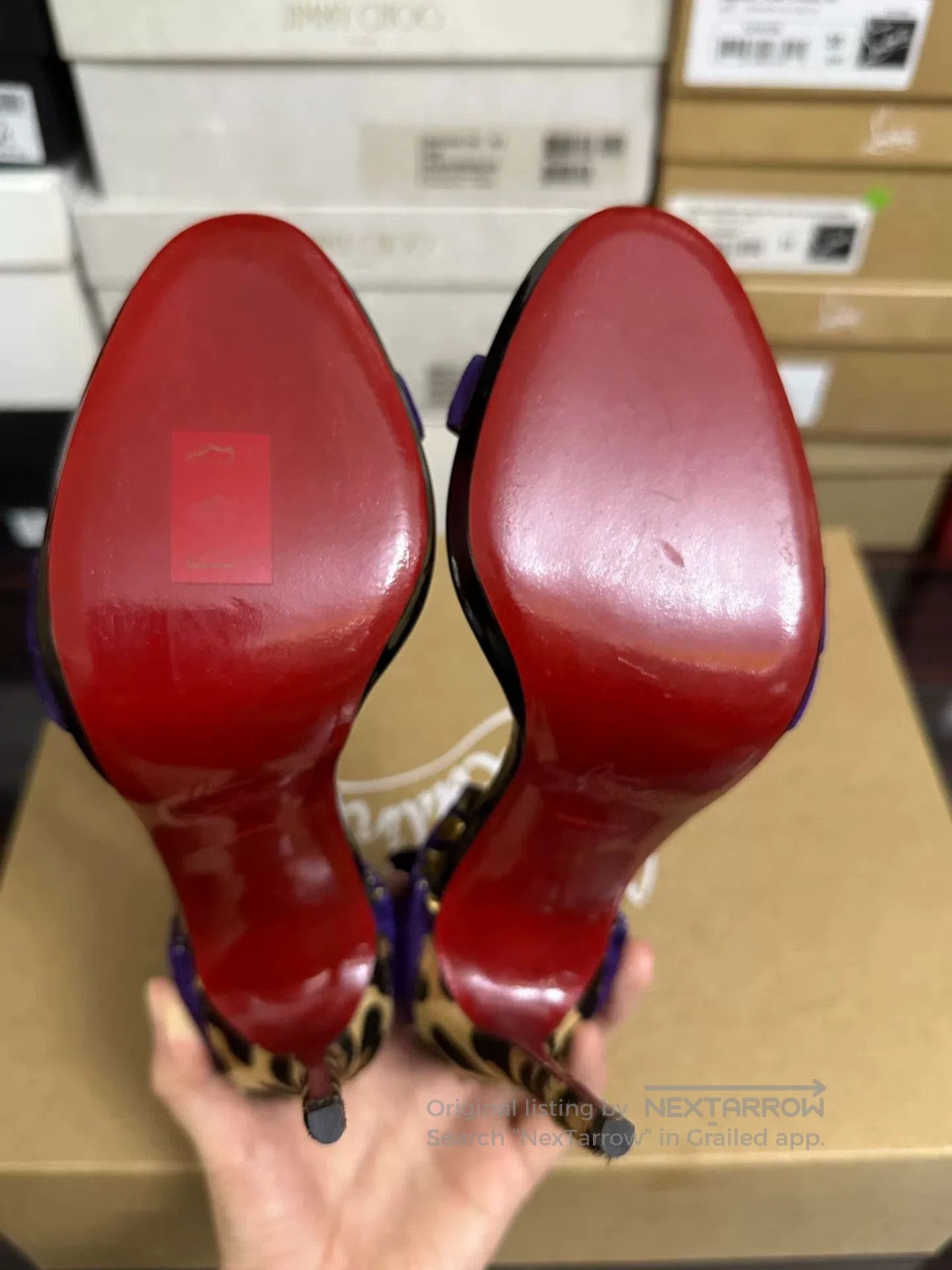 Christian Louboutin Christian Louboutin Limited Edition Heels. Size US 7.5 / IT 37.5 - 7 Thumbnail