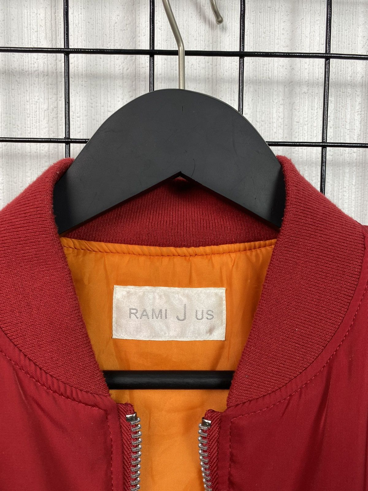 Vintage MA-1 Bomber Jacket Free size Men Red Military style Size US L / EU 52-54 / 3 - 11 Thumbnail