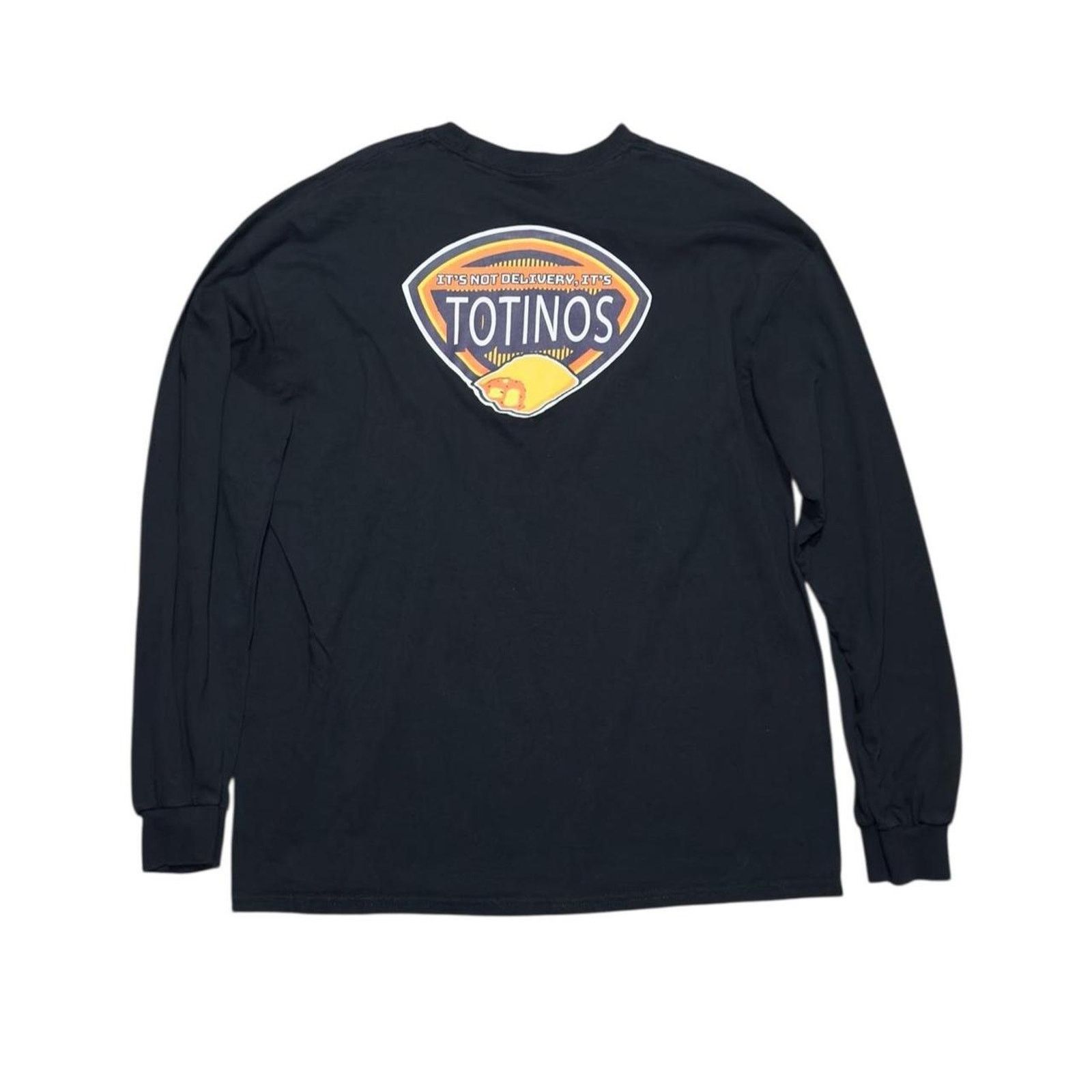 Gildan Totinos promo long sleeve tee Size US XL / EU 56 / 4 - 1 Thumbnail