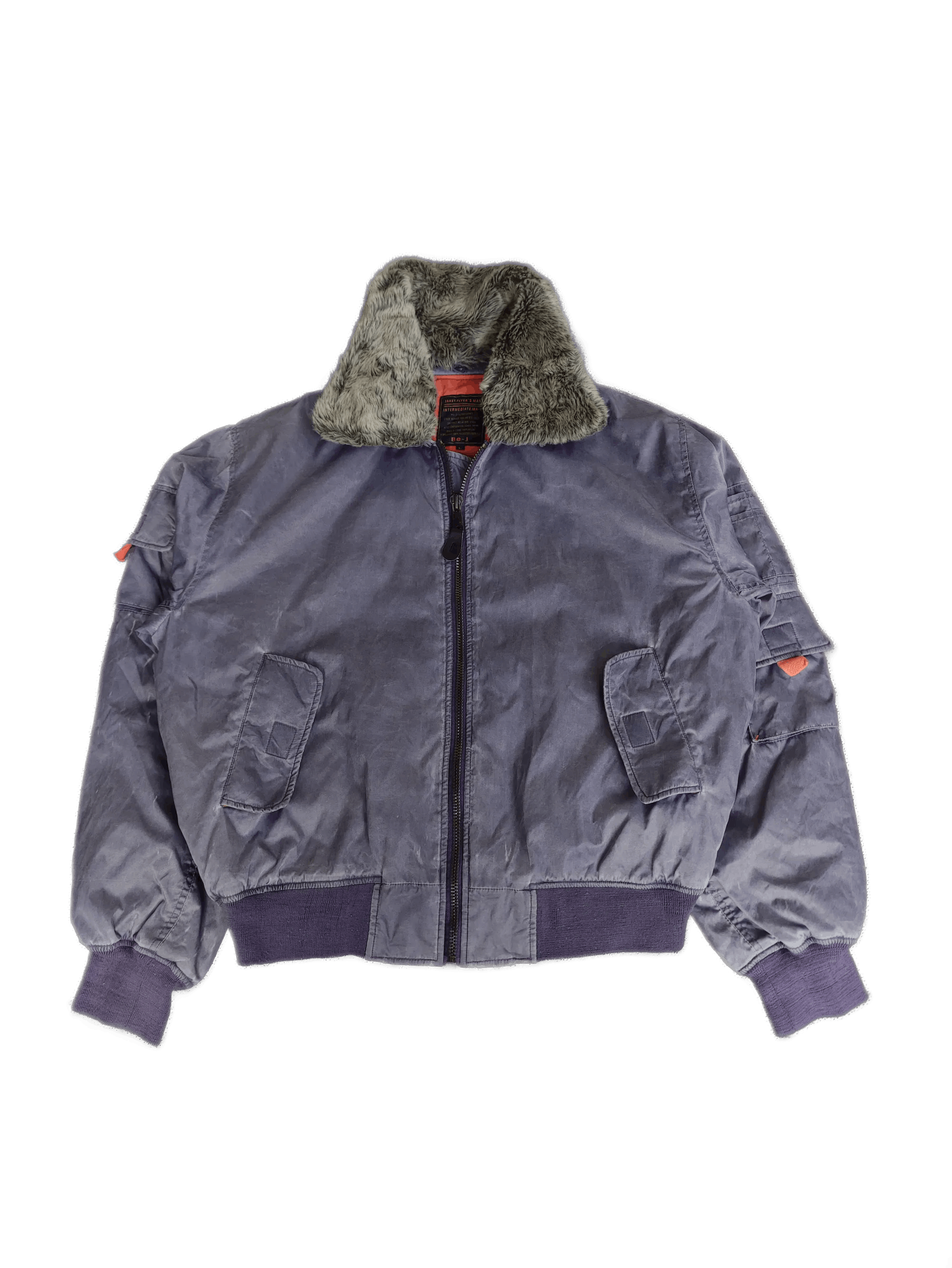 Other Vintage Bomber Flyer's Man MA-1 Sunfaded Jacket J025 Size US L / EU 52-54 / 3 - 1 Thumbnail
