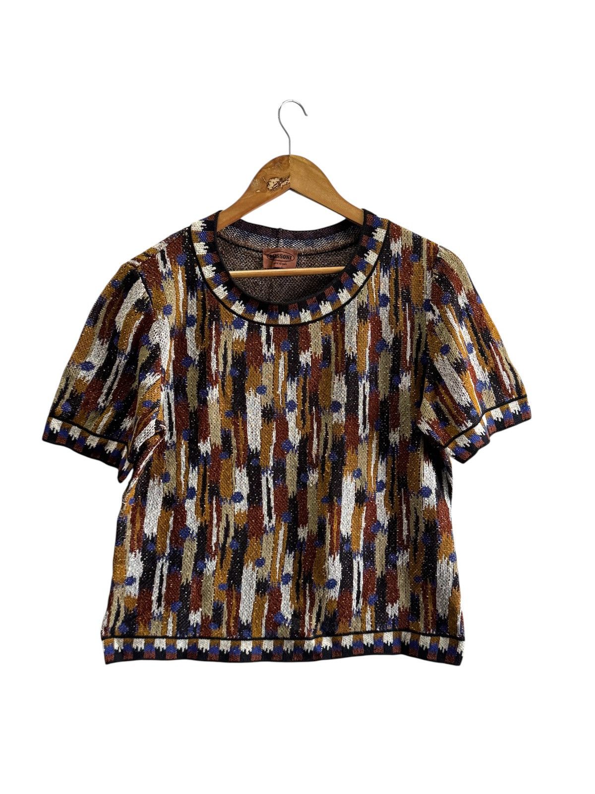 Vintage Missoni Abstract Knit Top – Fast Deal