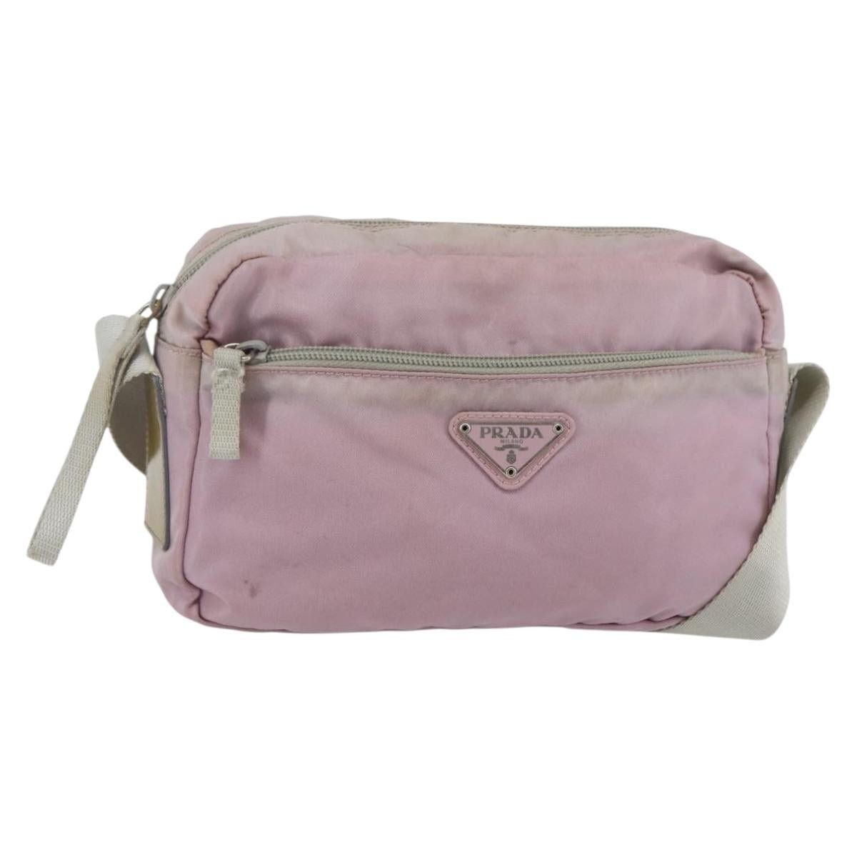 Prada PRADA Shoulder Bag Nylon Pink Silver Size ONE SIZE - 1 Thumbnail