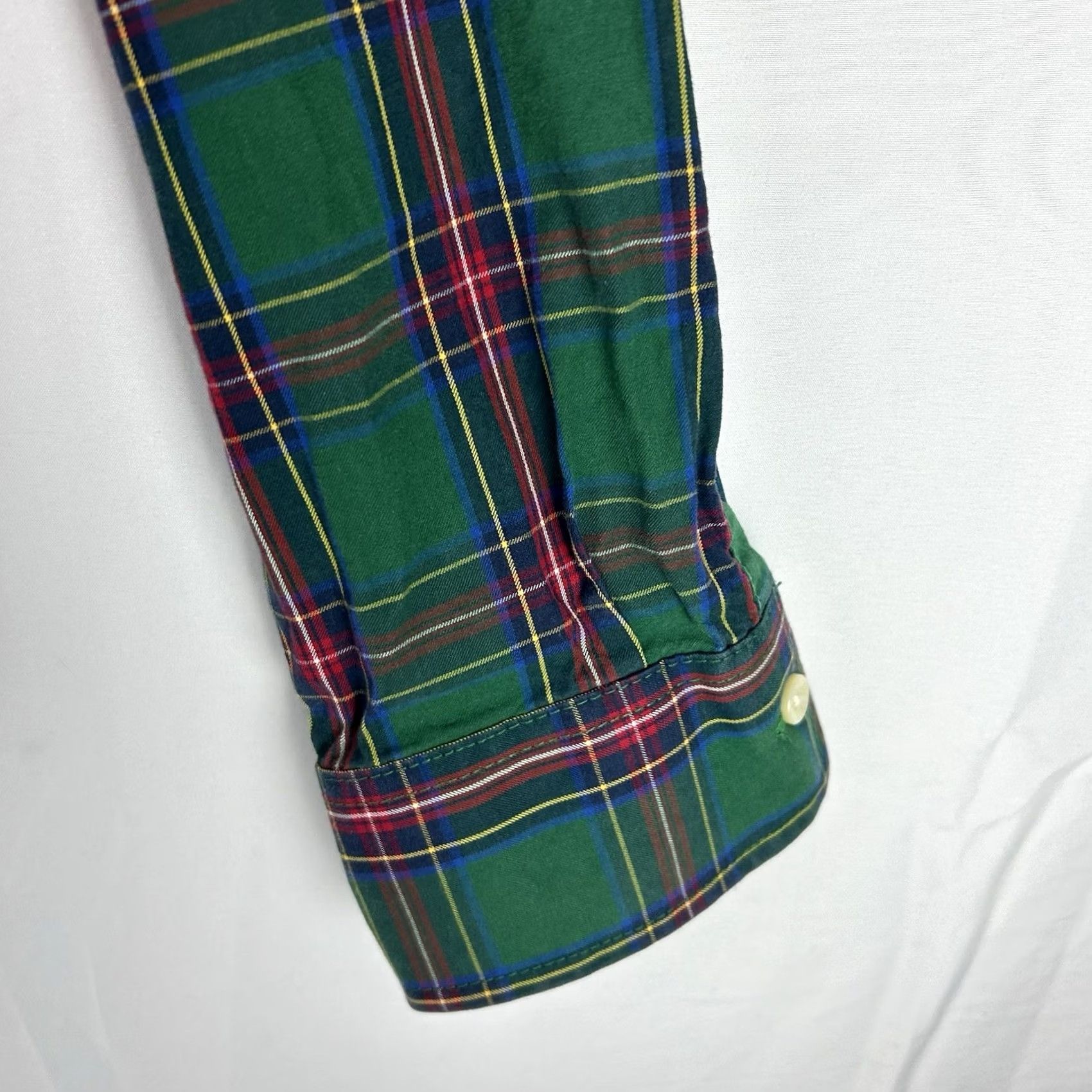 Abercrombie & Fitch Abercrombie & Fitch Shirt Mens Medium Green Plaid Cotton Button-Down Pocket Logo Size US M / EU 48-50 / 2 - 4 Thumbnail