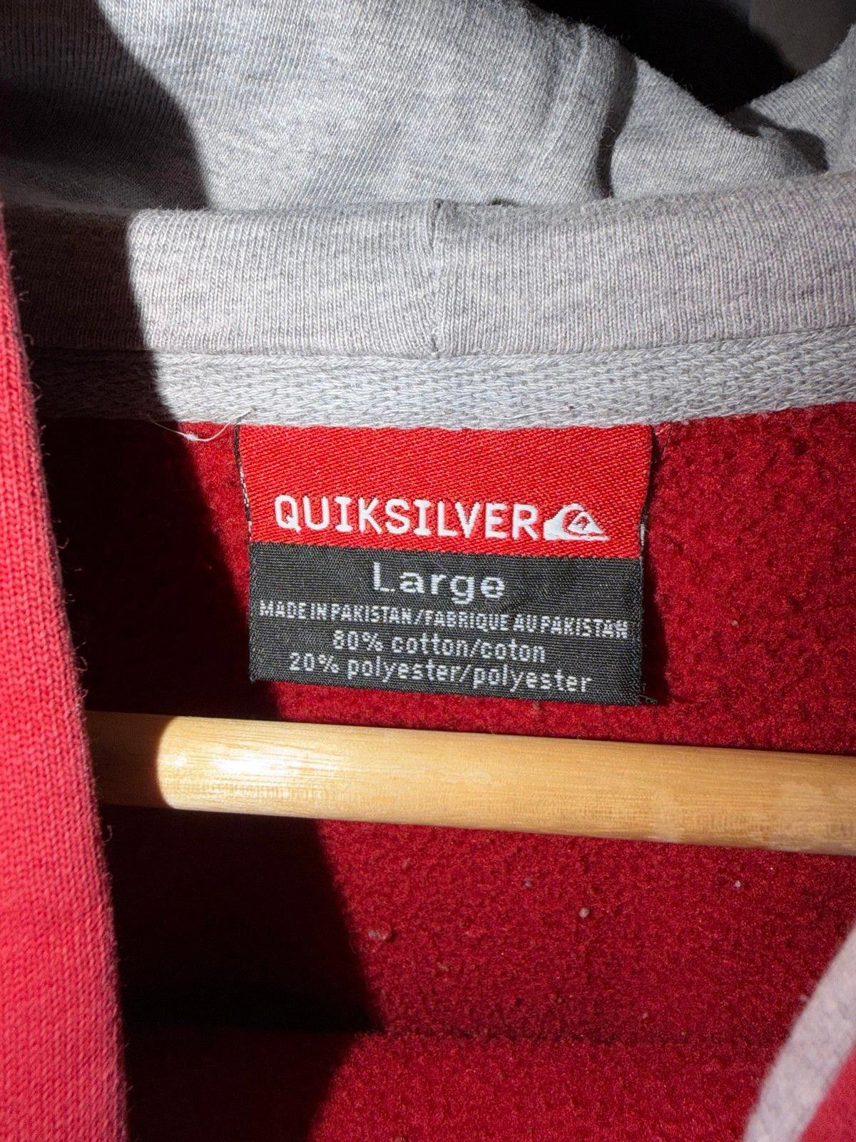 Quiksilver Quiksilver Red Quad-Hit Hoodie Mens LG Y2K 90s Rare Surf Size US L / EU 52-54 / 3 - 3 Thumbnail