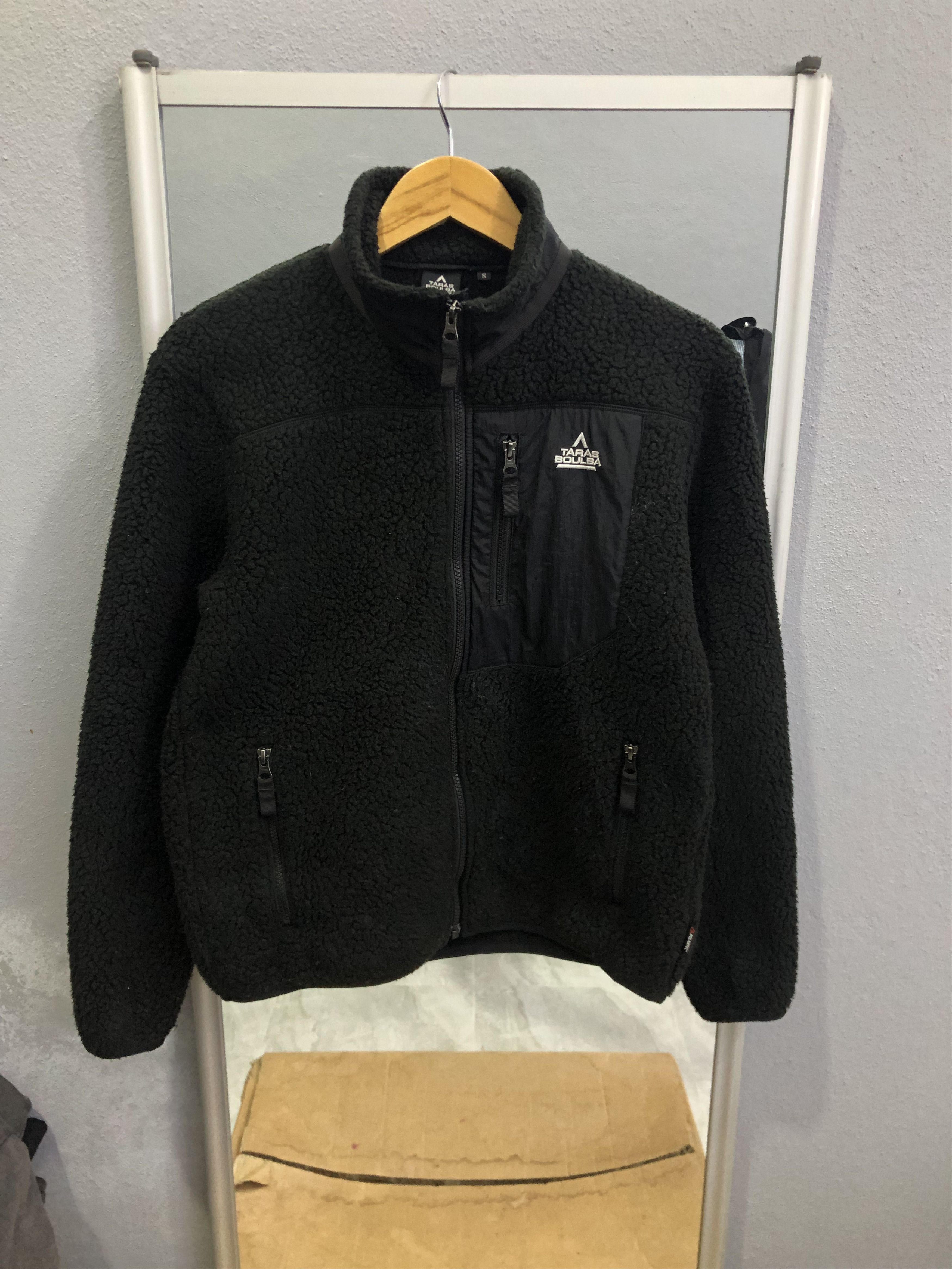 Japanese Brand Taras Boulba Polartec Fleece Jacket Black Size US S / EU 44-46 / 1 - 1 Thumbnail