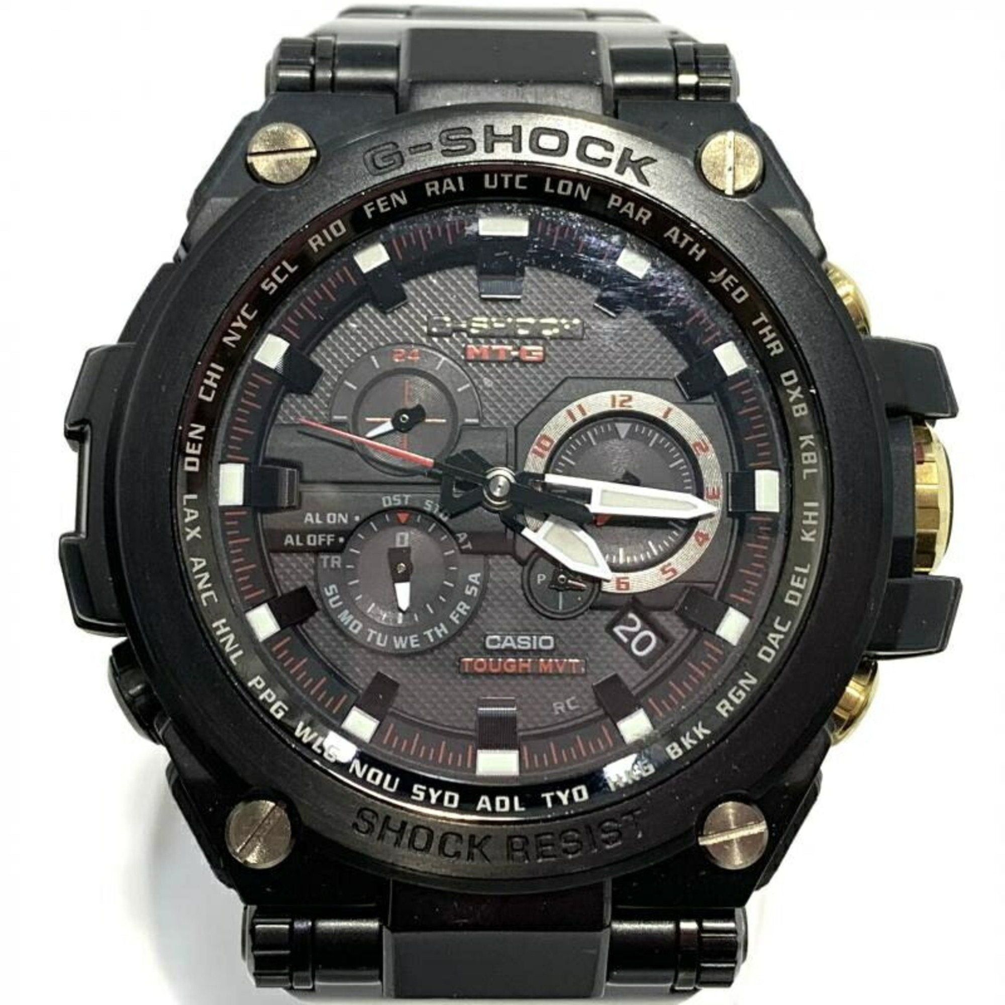 image of Casio G-Shock Mtg-S1030Bd-1Ajr G-Shock 30Th Anniversary Model World Limited 1000 Radio Solar in Bla