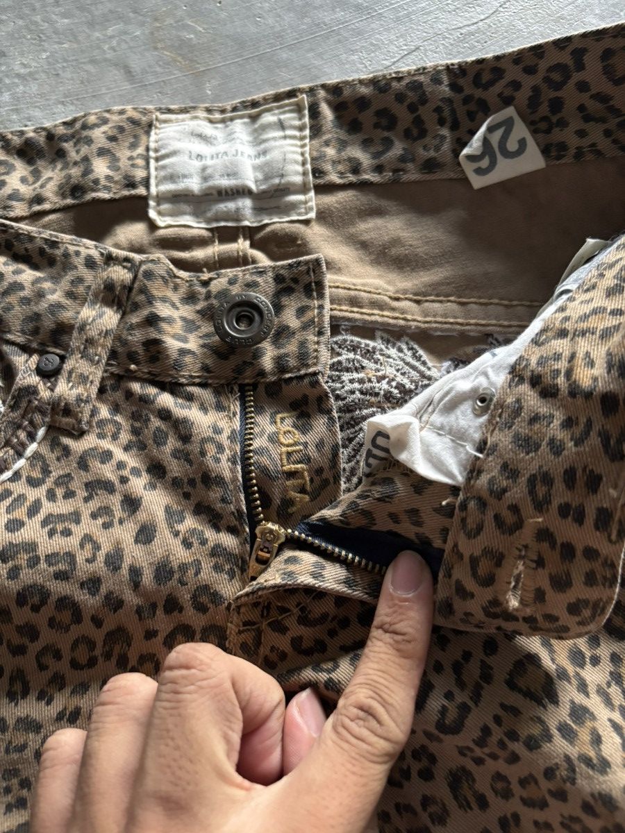 Hysteric Glamour y2k lolita punk leopard alloverprint design dope back pocket Size 28" / US 6 / IT 42 - 4 Thumbnail