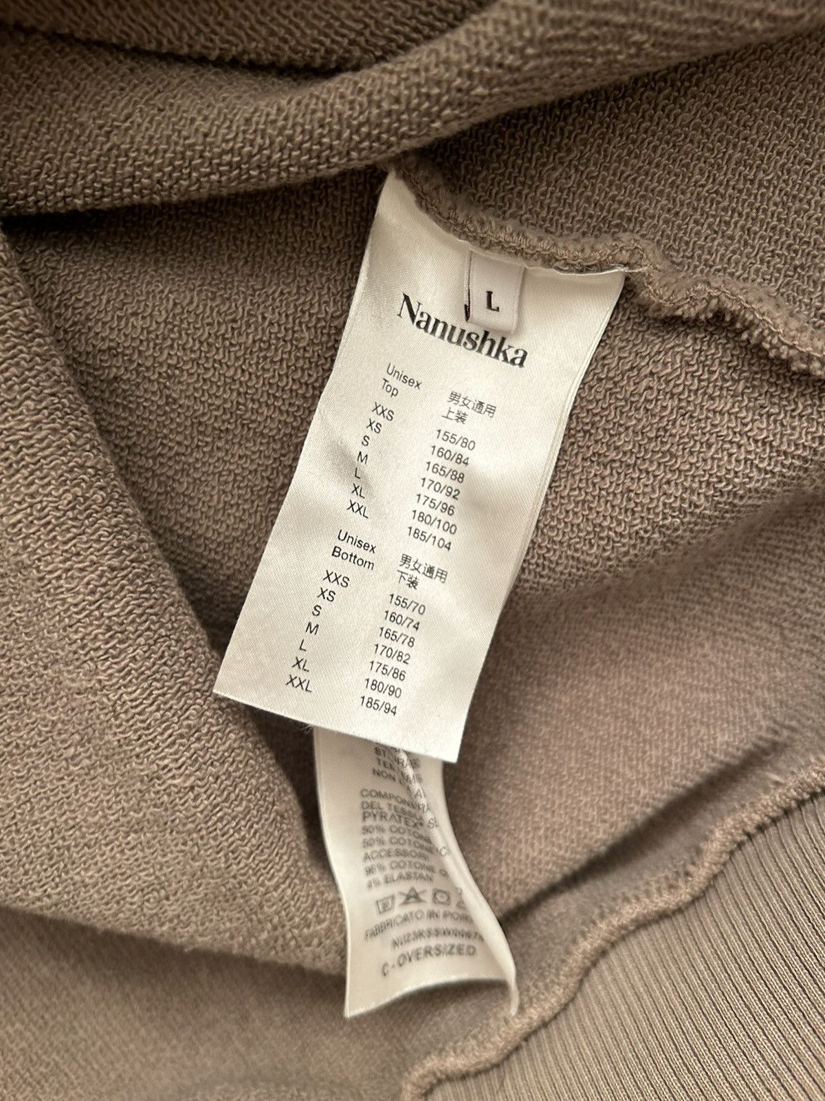 Nanushka Nahushka Brown Hoodie Size US L / EU 52-54 / 3 - 6 Thumbnail