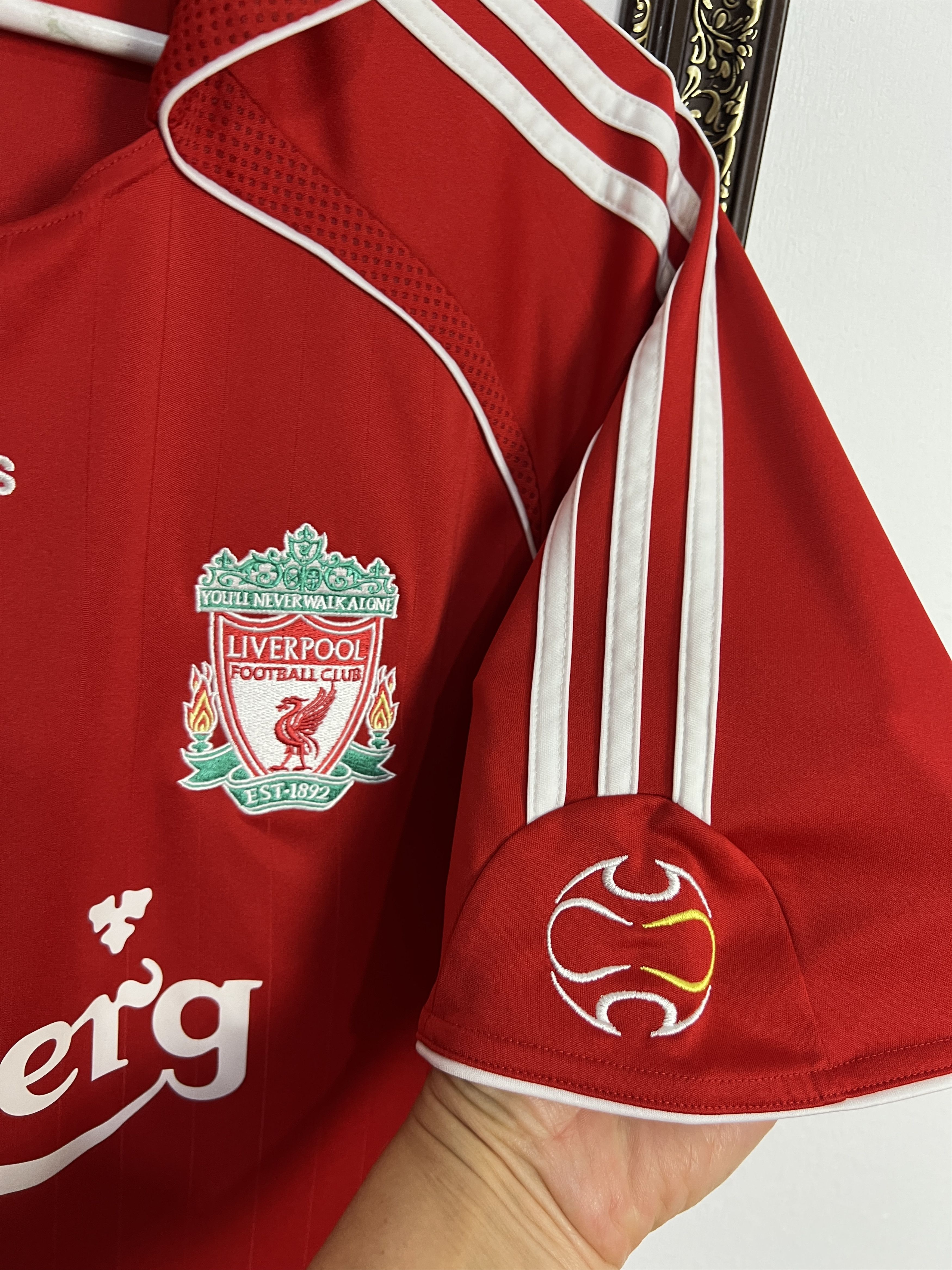Adidas Liverpool Home football shirt 2006 Soccer Jersey Trikot Size US M / EU 48-50 / 2 - 4 Thumbnail