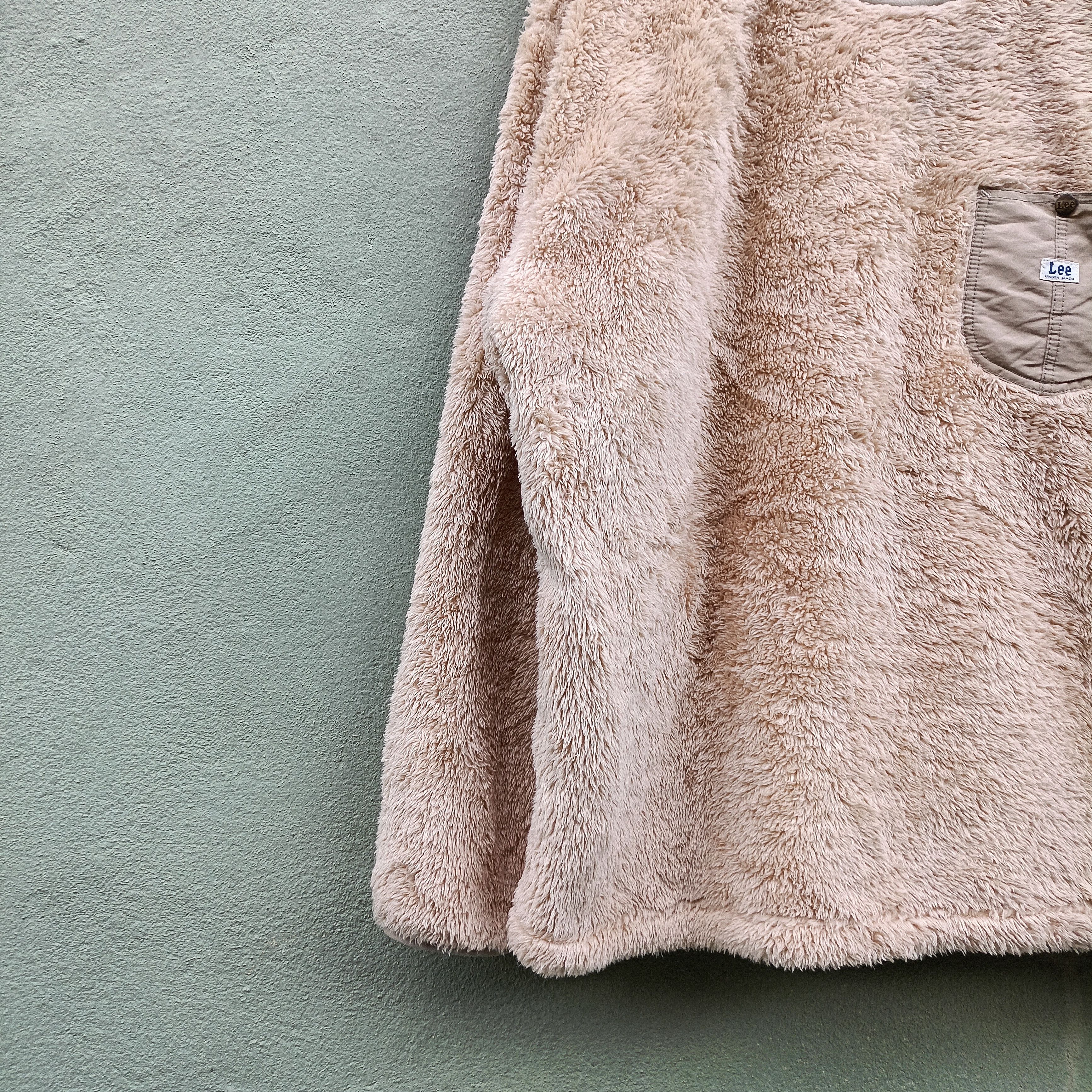 Japanese Brand × Lee × Vintage Lee Fluffy fleece Size US XL / EU 56 / 4 - 4 Thumbnail