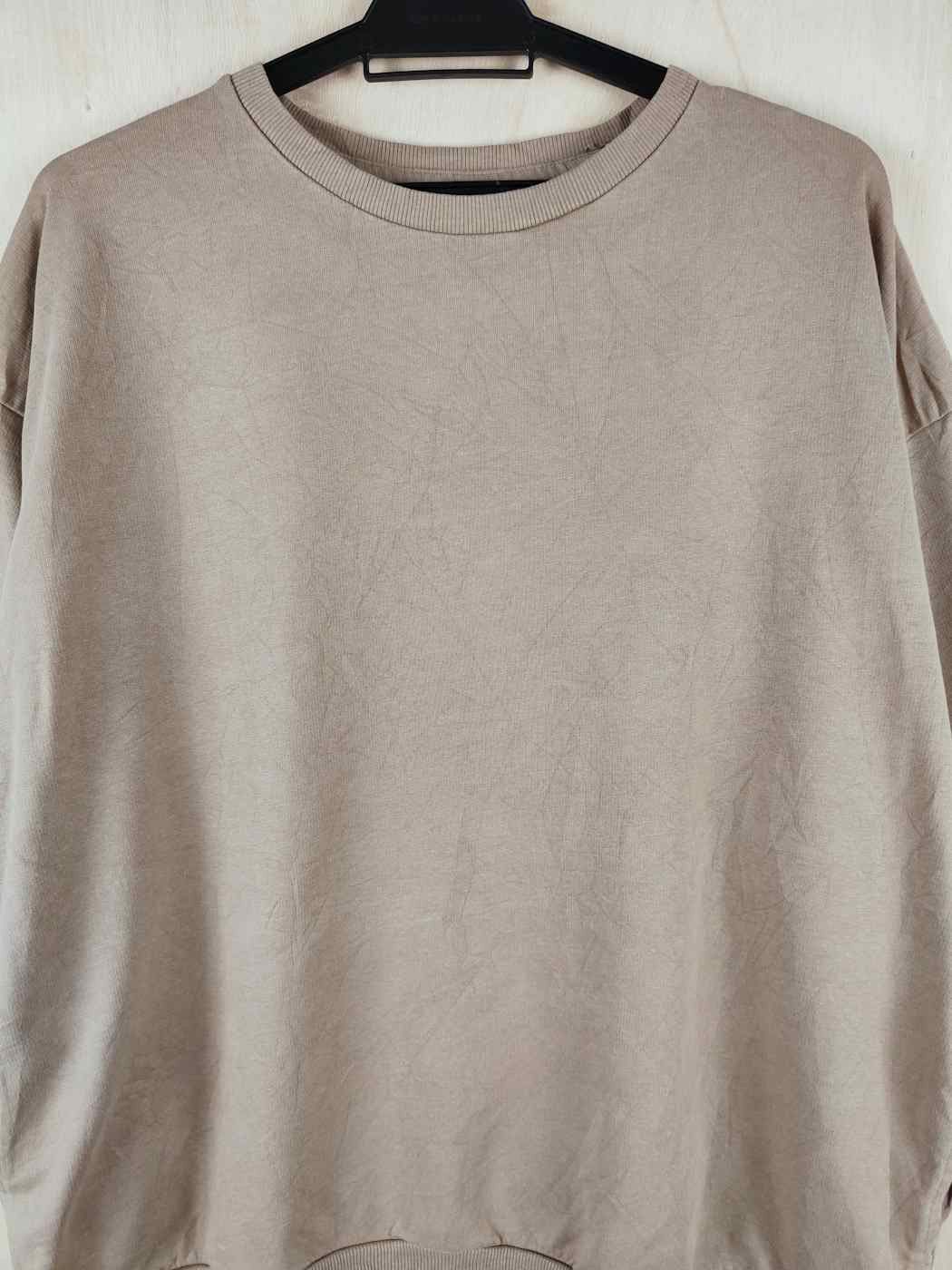 Japanese Brand Japan brand wording Let Shit Go Brown Sweatshirts #S2579 Size US L / EU 52-54 / 3 - 7 Thumbnail