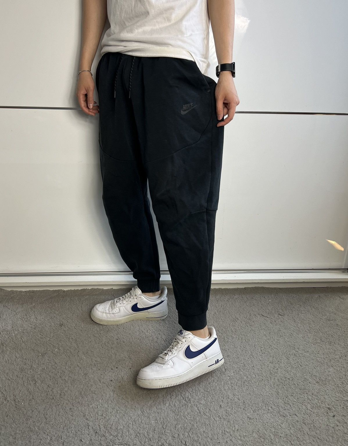 Nike Spodnie Nike Tech Fleece NSW Black Dresy Size US 34 / EU 50 - 1 Thumbnail