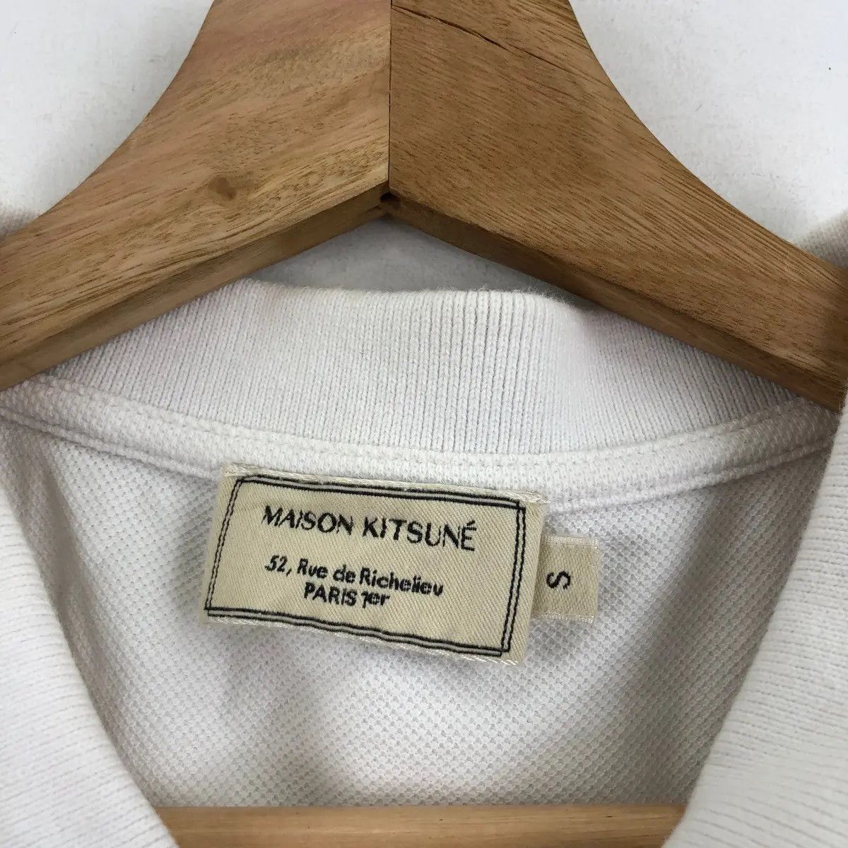 Maison Kitsune Vtg MAISON KITSUNE PARIS Gildas Loaec Masaya Kuroki Polo Tee Size S / US 4 / IT 40 - 6 Thumbnail