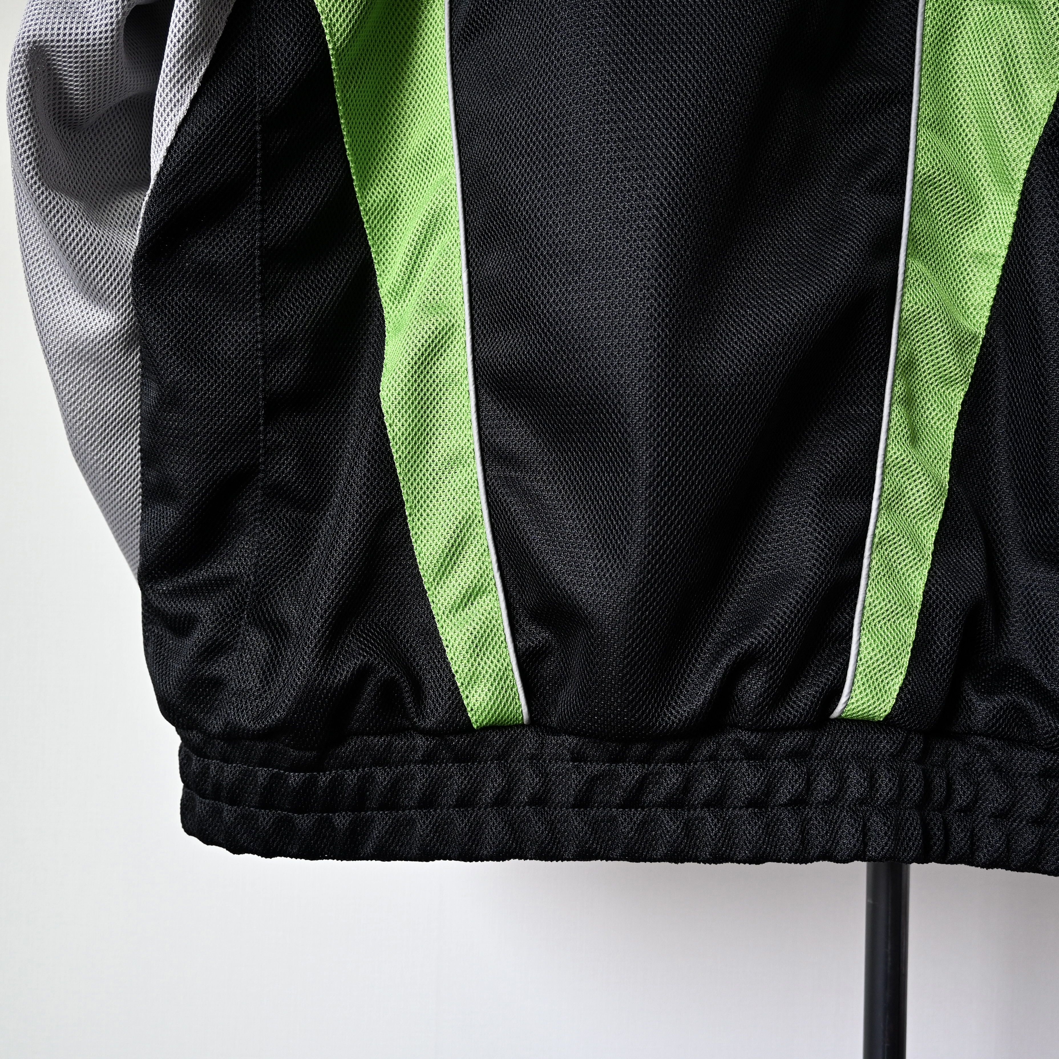 Vintage 2000s KUSHITANI x KAWASAKI mesh riding jacket Size US L / EU 52-54 / 3 - 6 Thumbnail