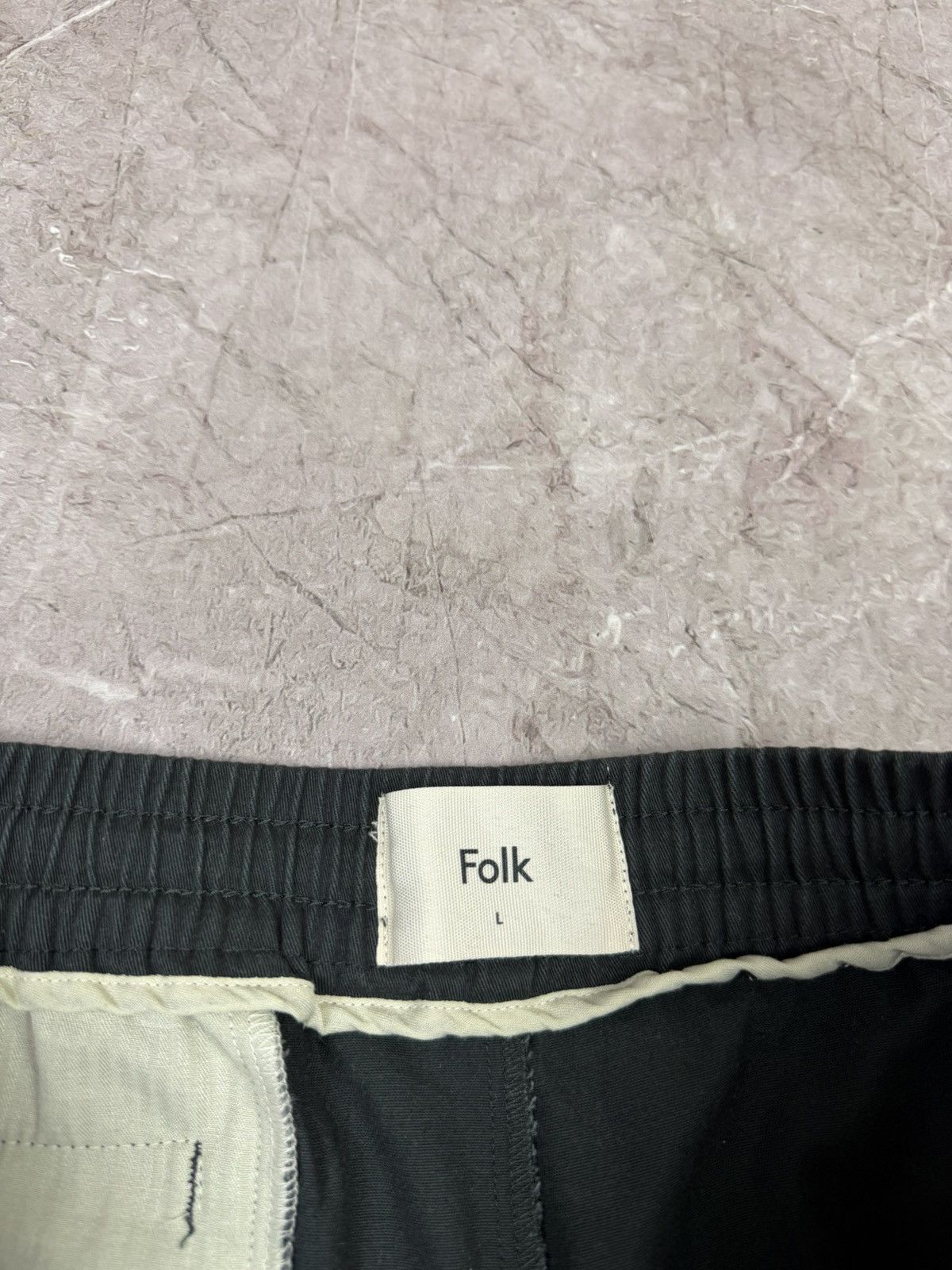 Folk Folk Cotton Shorts Size L Size US 33 - 5 Thumbnail