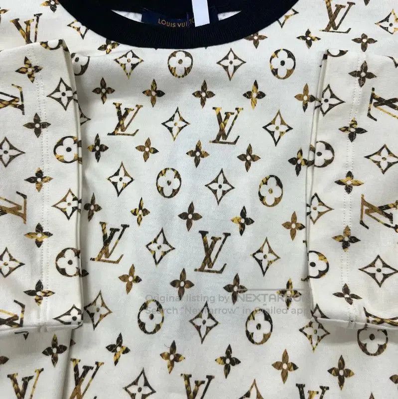 Louis Vuitton Louis Vuitton White Monogram Shirt Dress XS . Size US XS / EU 42 / 0 - 4 Thumbnail