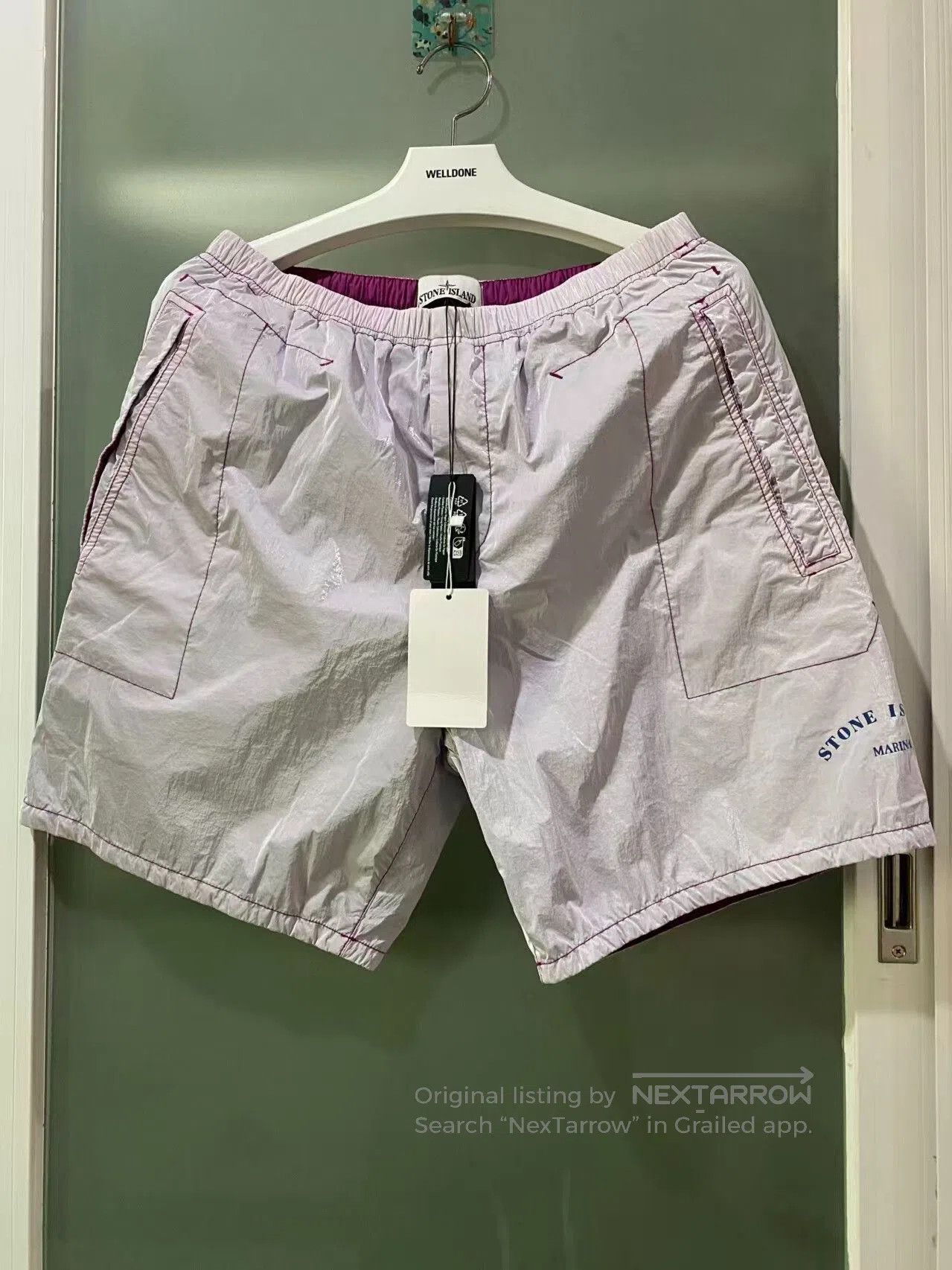 Stone Island stone island marina reflective shorts size 31. Size US 31 - 1 Thumbnail