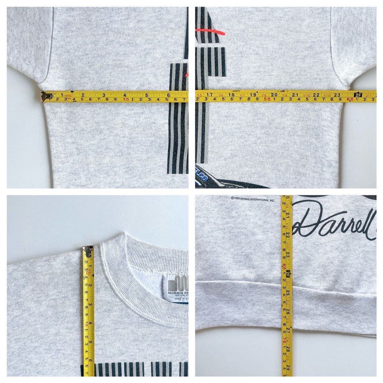 Vintage 90s Darrell Waltrip NASCAR racings sweatshirt/ XL Size US XL / EU 56 / 4 - 9 Thumbnail