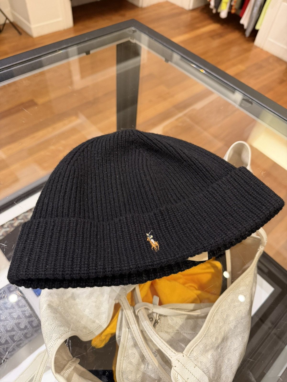 Polo Ralph Lauren Polo Ralph Lauren Wool Knit Beanie Size ONE SIZE - 3 Thumbnail
