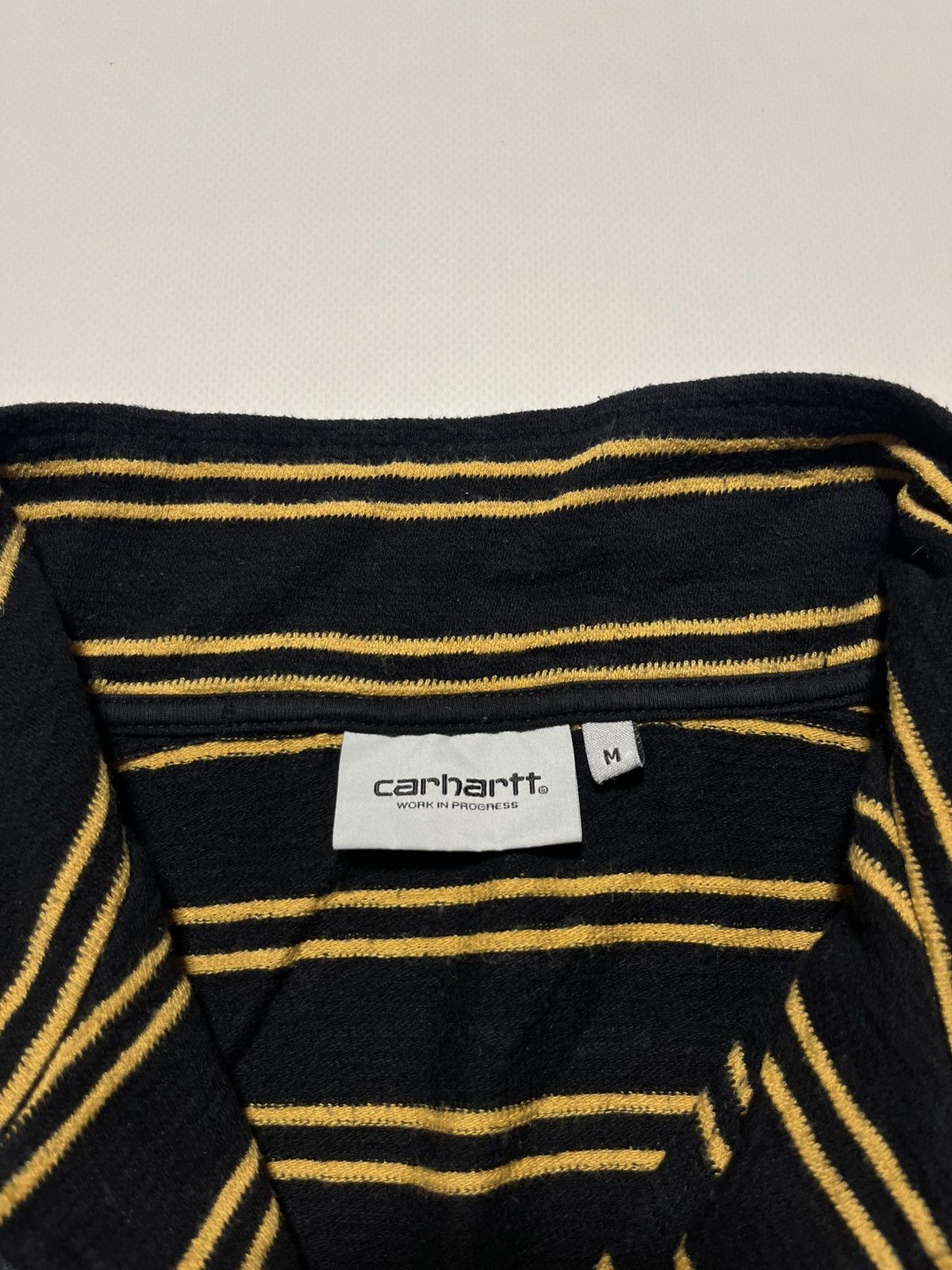 Carhartt Wip Carhartt WIP stripped half zip pocket sweatshirt Size US M / EU 48-50 / 2 - 2 Thumbnail