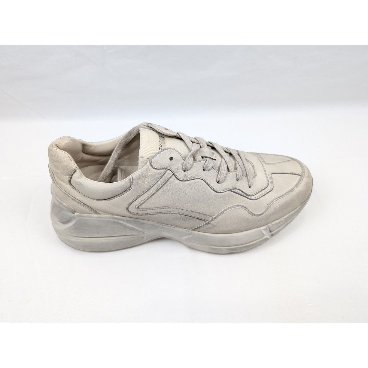 Gucci o1rshd1 Q:2 / Miro Soft Sneakers in Ivoire Size US 11.5 / EU 44-45 - 2 Thumbnail
