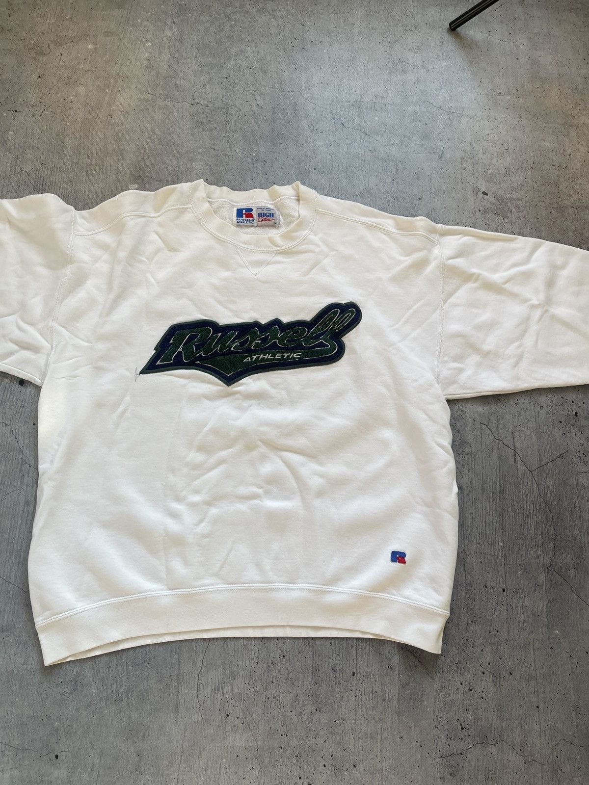 Russell Athletic Vintage Russell Athletic USA Oversized Sweatshirt Size US L / EU 52-54 / 3 - 10 Thumbnail