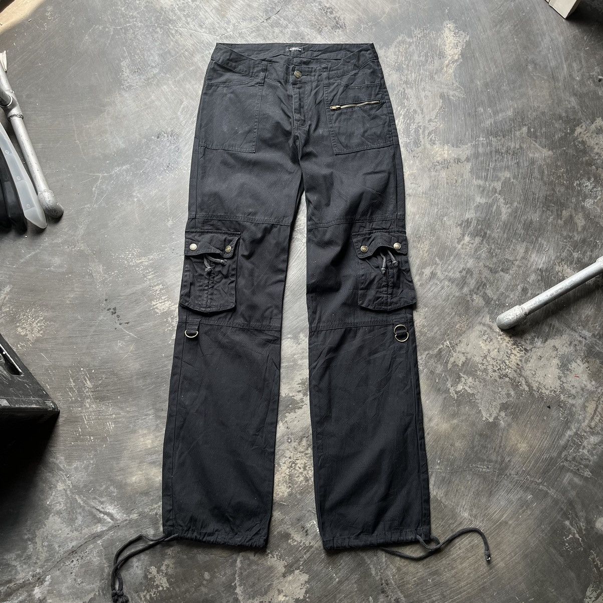 If Six Was Nine × Japanese Brand × KMRii Aplhouse bondage cargo punk ifsixwasnine lgb kmrii style Size US 29 - 1 Thumbnail