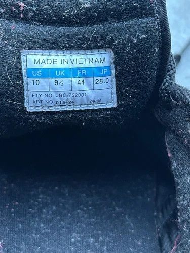 Adidas × Vintage Vintage 1990s Adidas Cleats Mens Football Boots Soccer Retro Size US 10 / EU 43 - 11 Thumbnail