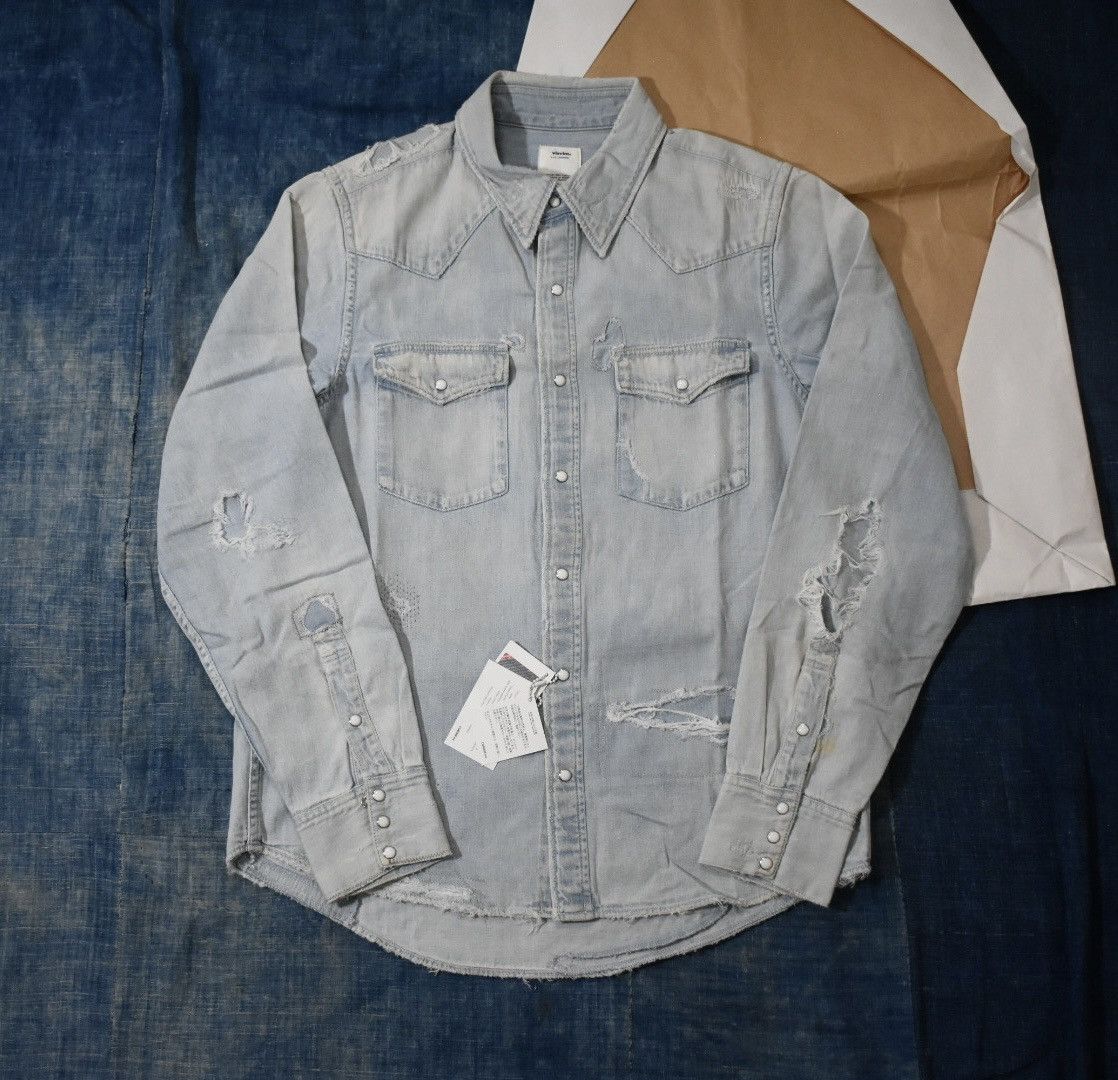 Visvim Visvim 20ss Social Sculpture Shirt Crash size2 | Grailed