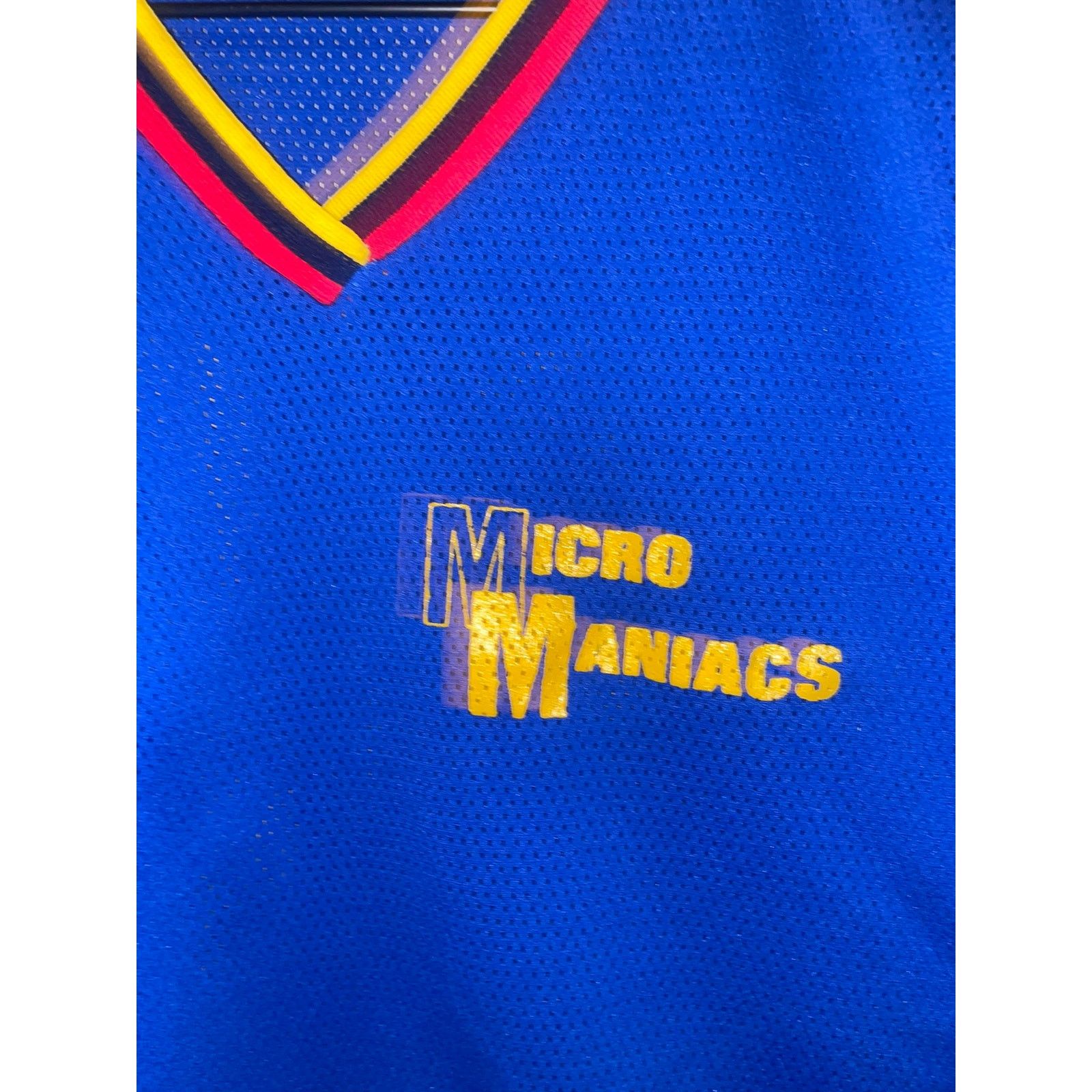 Vintage Vintage Micro Maniacs Jersey #88 Blue Active Top 80s VTG L Size US L / EU 52-54 / 3 - 3 Thumbnail
