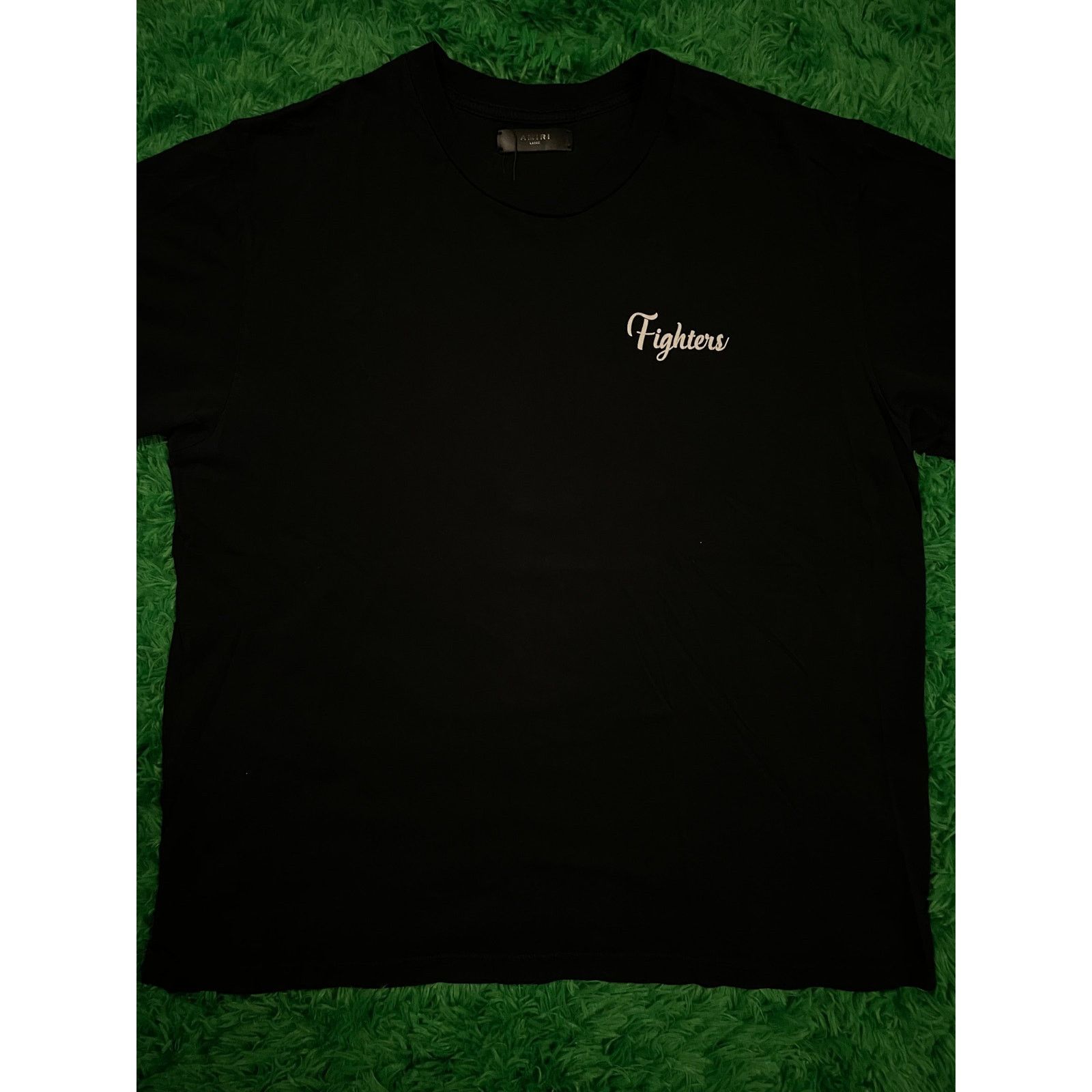 Amiri Tee Black Red Lion Large Used
