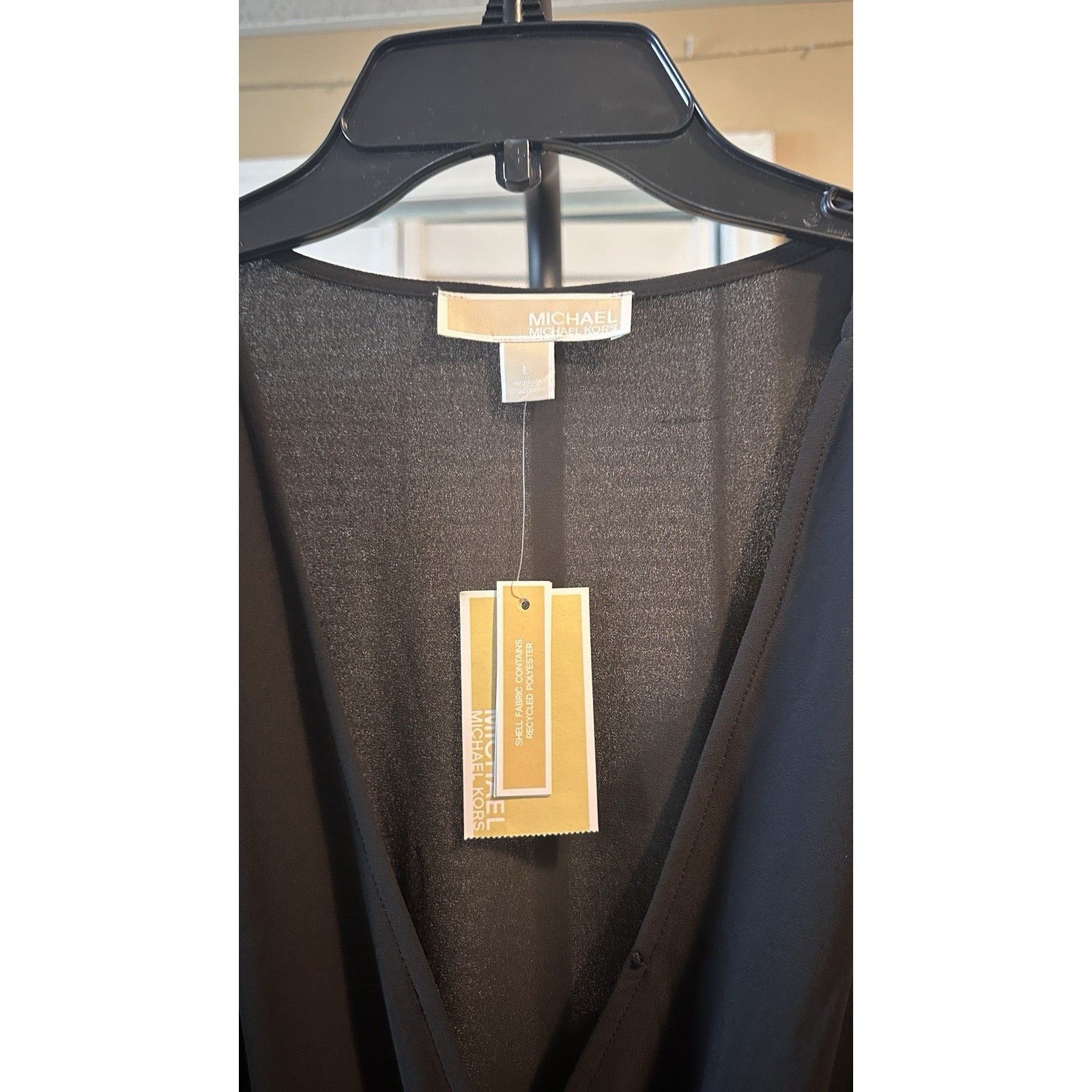 Michael Kors Michael Kors Black Dress Small New Size L / US 10 / IT 46 - 2 Thumbnail