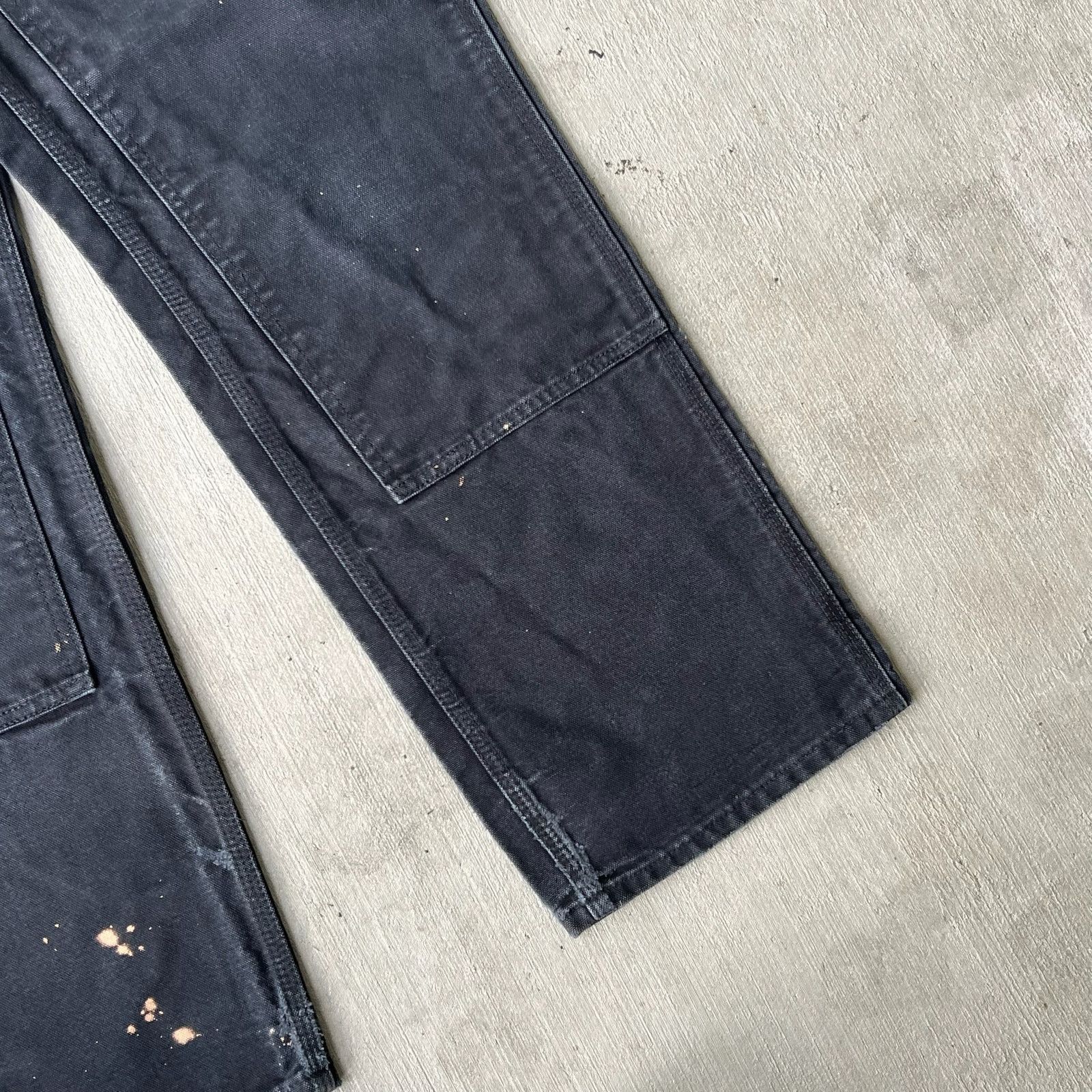 Carhartt × Vintage Carhartt black double knee work wear carpenter pants Size US 28 / EU 44 - 4 Thumbnail