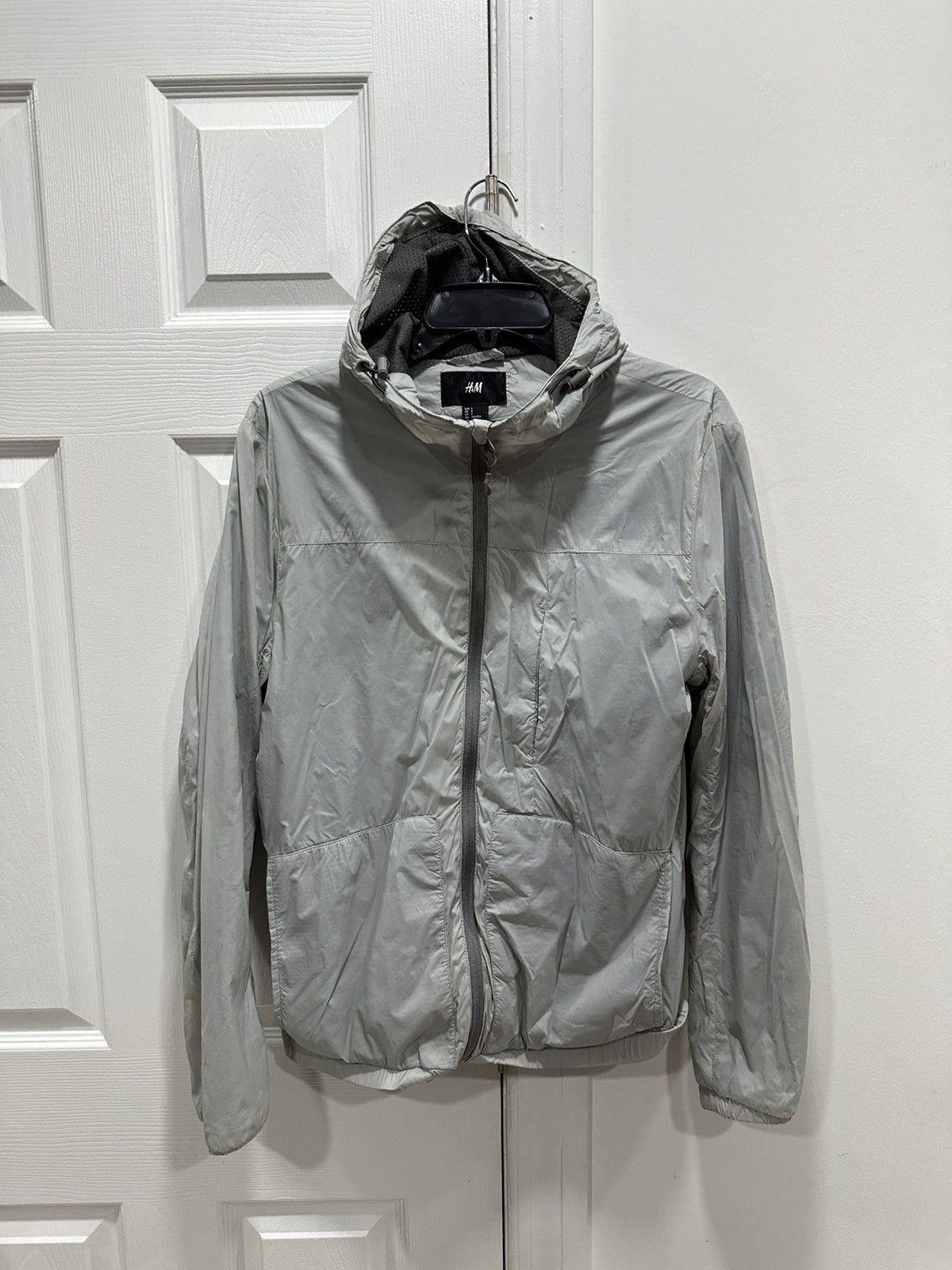 H&M H&M Grey Windbreaker SZ S Size US S / EU 44-46 / 1 - 1 Thumbnail