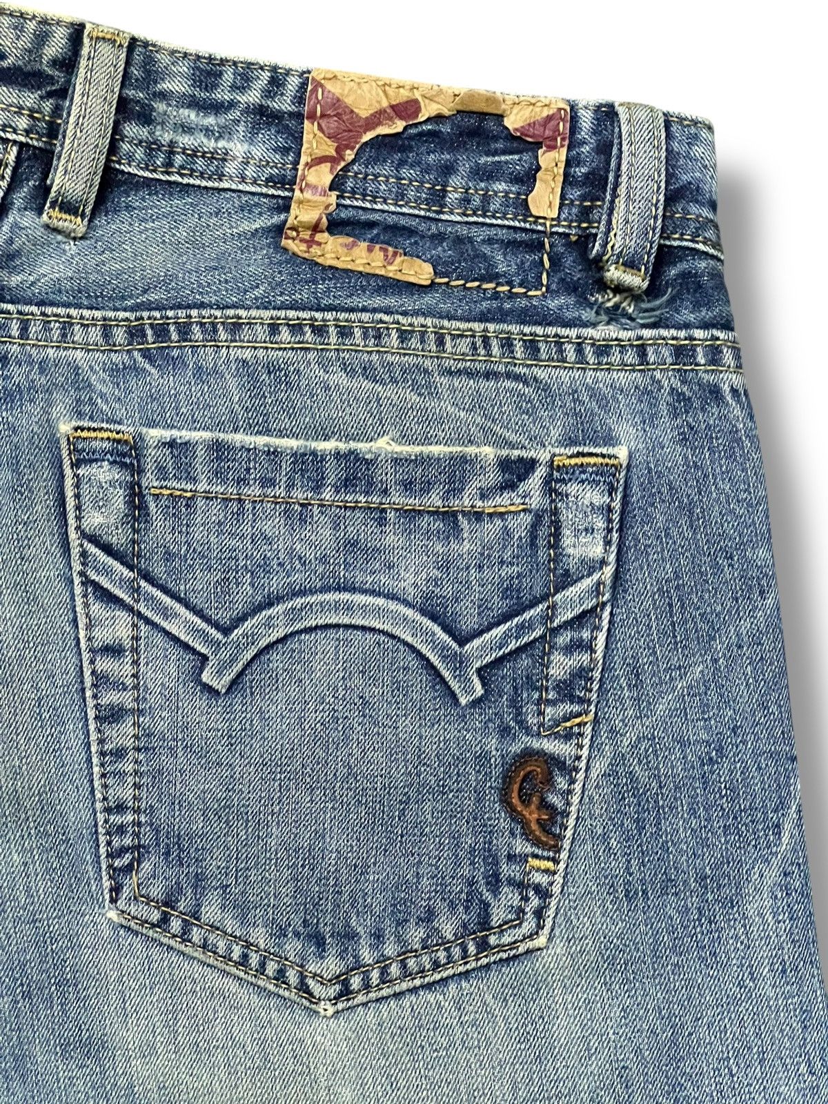Cult Of Individuality Baggy Vintage Cult Of Individuality Selvedge Denim Size US 35 - 10 Thumbnail