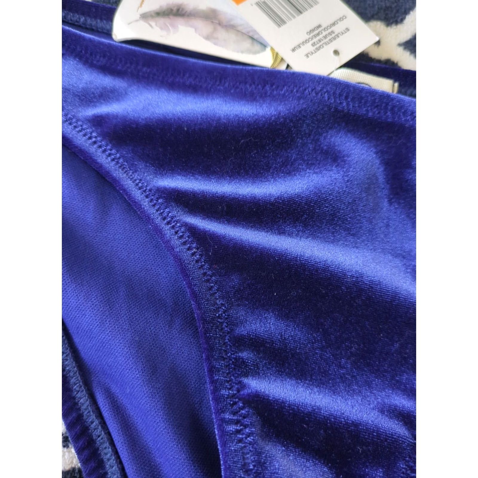 Jessica Simpson Jessica Simpson Bathing Suit Bottom Womens S Indigo NWT Blue Size 28" / US 6 / IT 42 - 2 Thumbnail