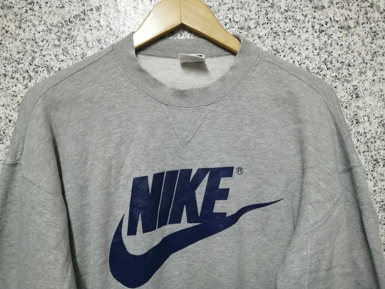 Japanese Brand × Nike × Vintage Vintage Nike Distressed Faded Hoodie Size US L / EU 52-54 / 3 - 3 Thumbnail