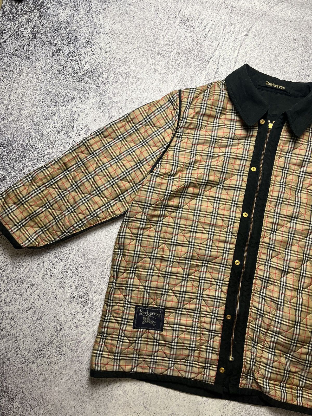 Burberry Vintage Burberrys luxury Quilted Lined Jacket Size US S / EU 44-46 / 1 - 17 Thumbnail