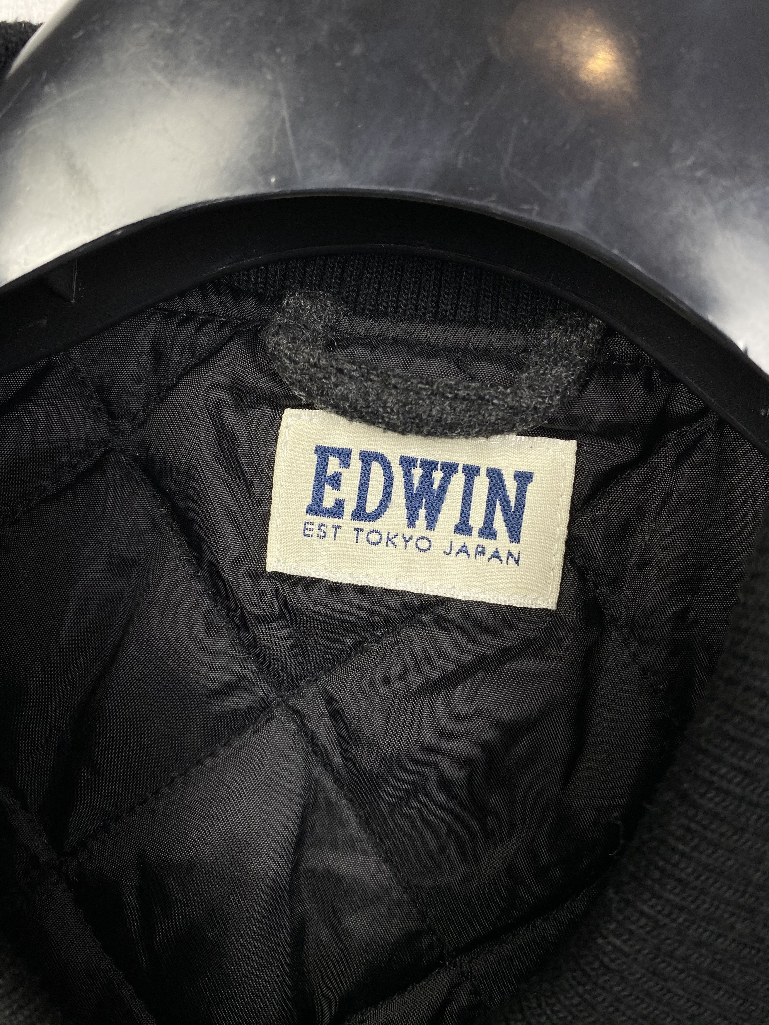 Edwin Edwin Japan Men Wool Bomber Jacket Size S Size US S / EU 44-46 / 1 - 6 Thumbnail