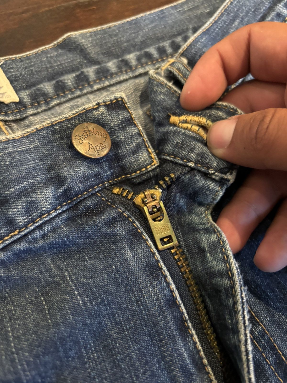 Bape OG Bapesta Carpenter Jeans Size US 32 / EU 48 - 4 Thumbnail