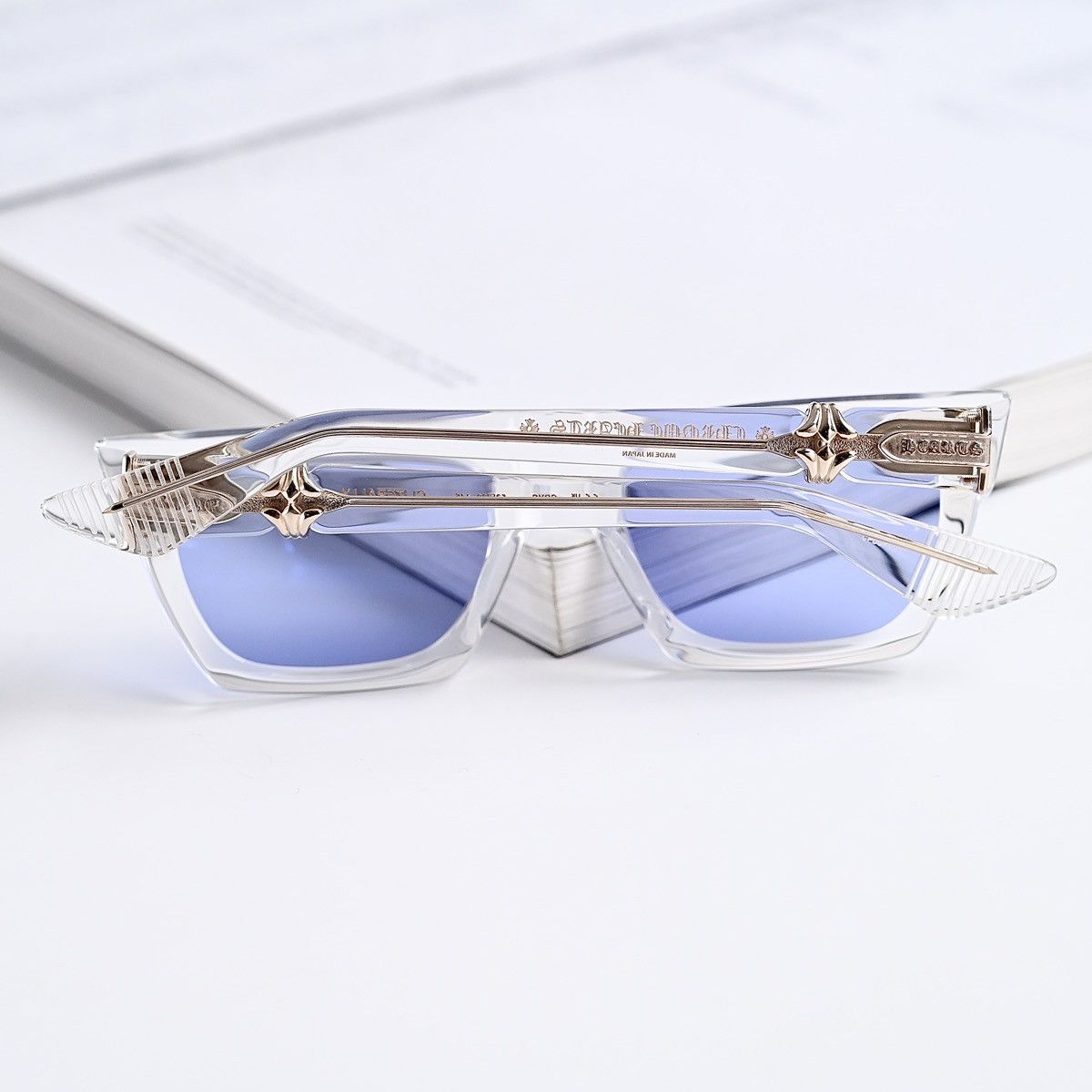 Chrome Hearts CHROME HEARTS CLITERALLY SUNGLASSES Size ONE SIZE - 10 Thumbnail