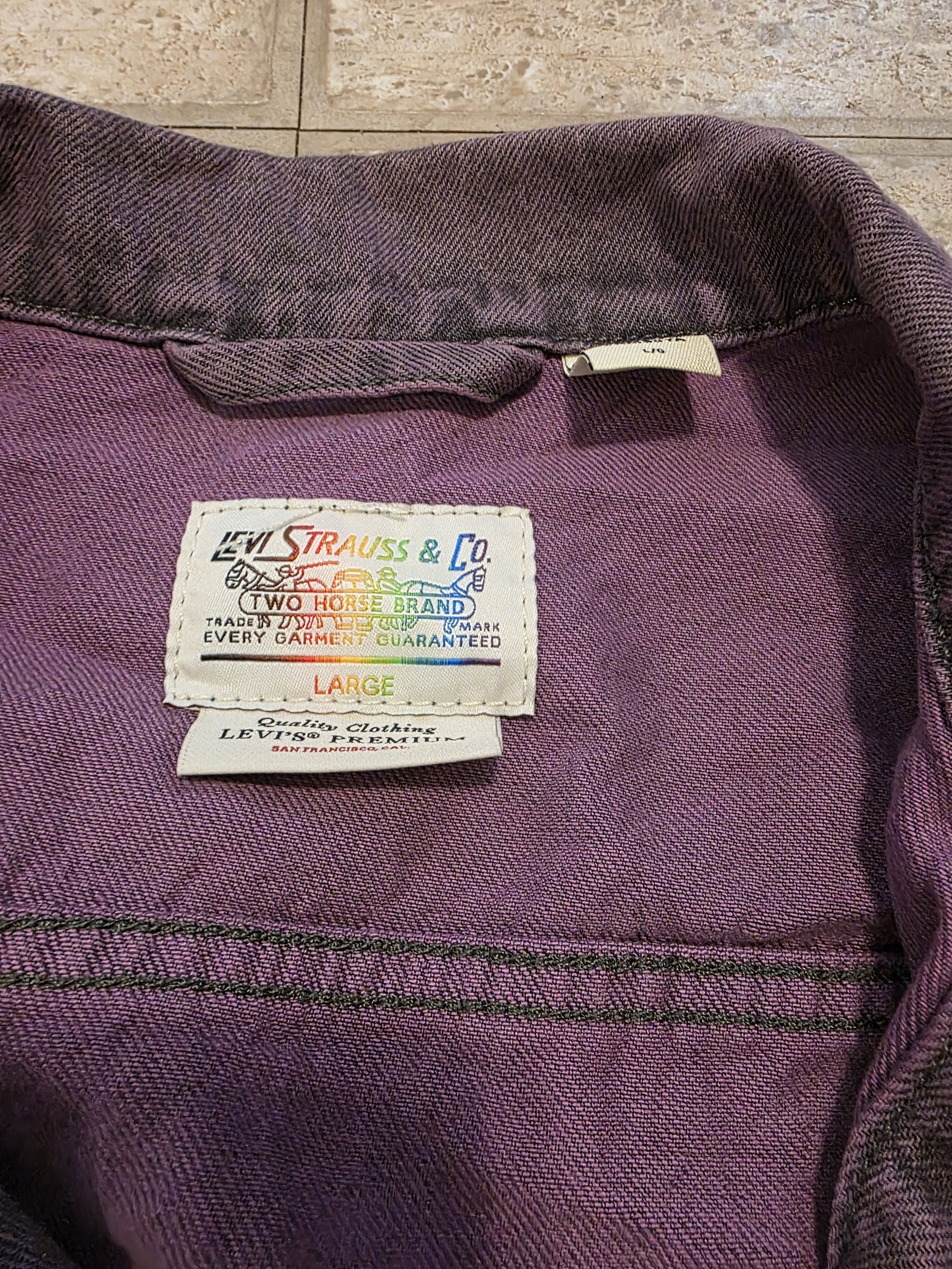 Levi's Denim Vest Levi's Size US L / EU 52-54 / 3 - 3 Thumbnail