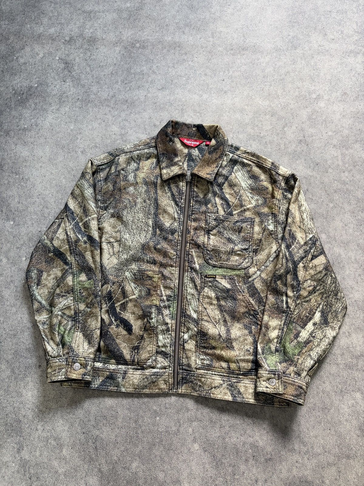 Supreme Supreme Moleskin Kindermann Realtree Work Jacket Size US M / EU 48-50 / 2 - 2 Thumbnail