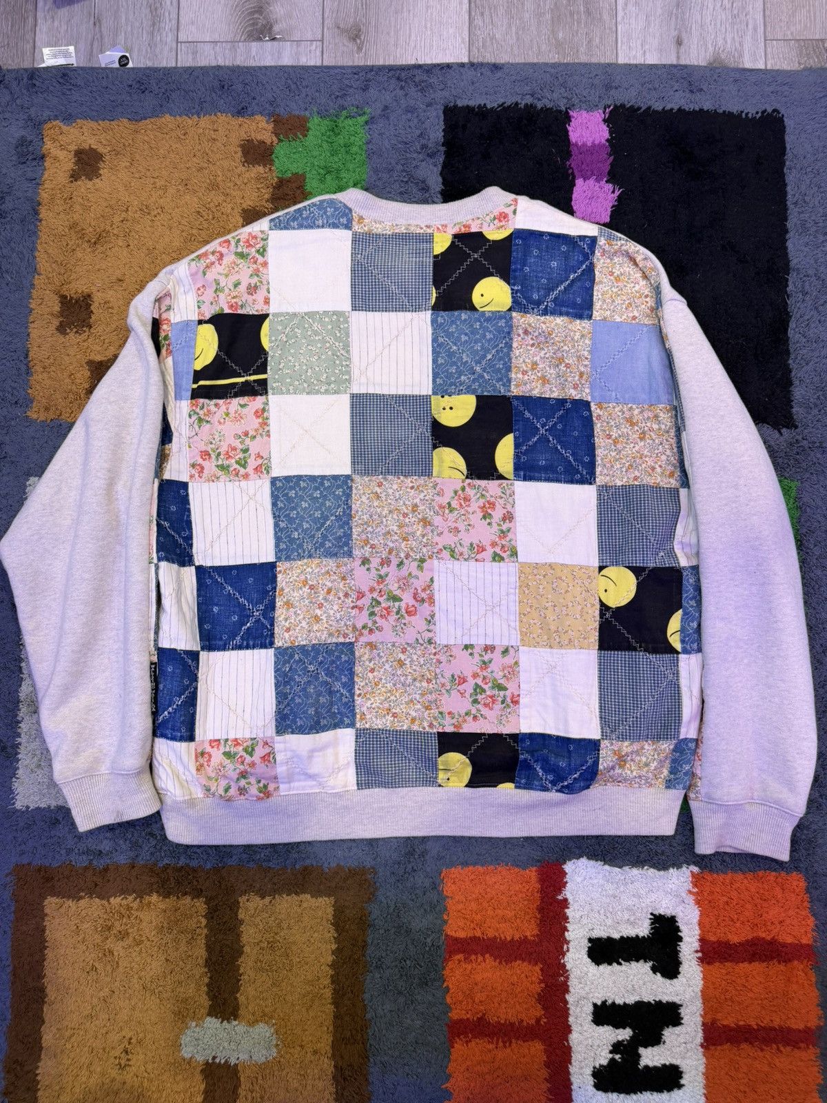 Kapital Kapital Knitted Patchwork Sweater Size US L / EU 52-54 / 3 - 4 Thumbnail
