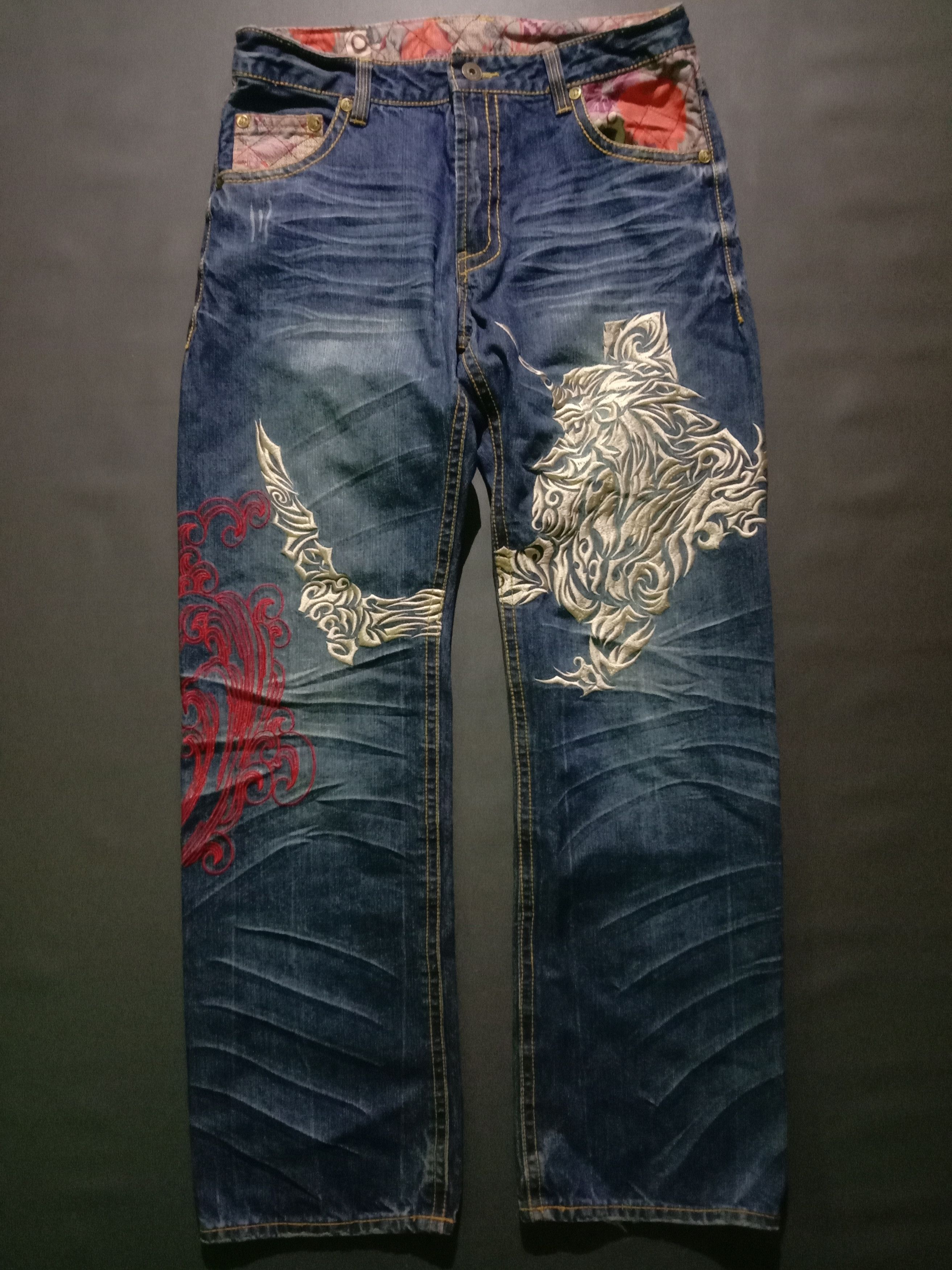 Anime Vintage Nishiki x Evangelion x Miyabi Musubi x OrientalBrand Size US 34 / EU 50 - 1 Thumbnail