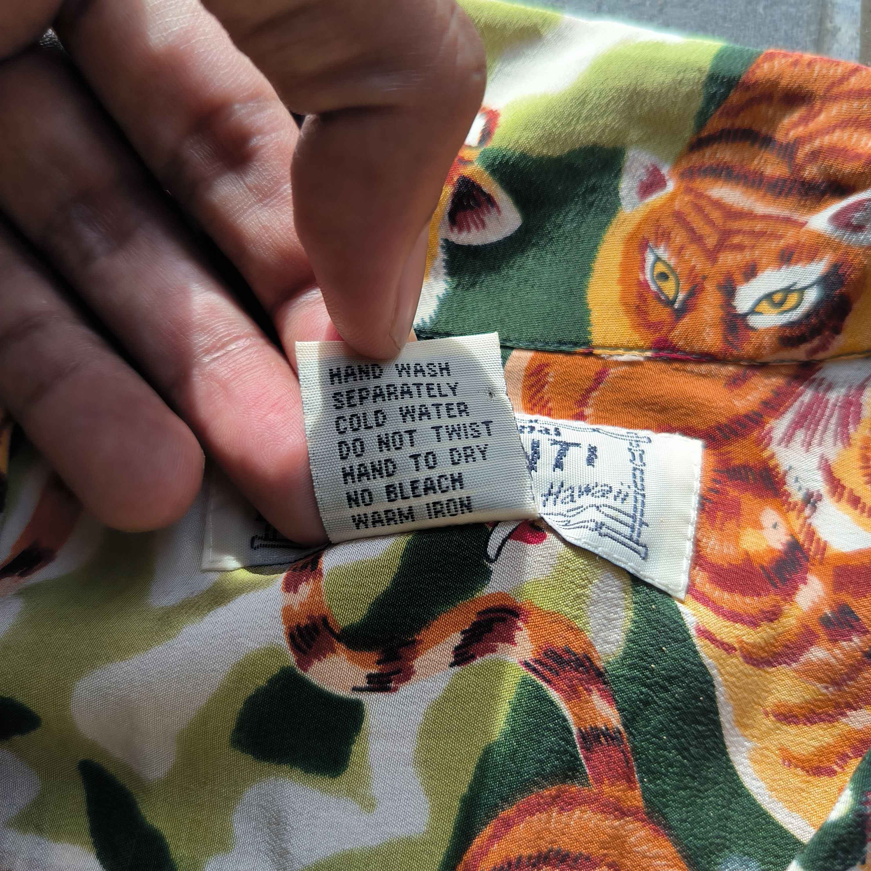 Vintage Vintage Avanti Hawaiian Tiger Shirts Size US XL / EU 56 / 4 - 5 Thumbnail