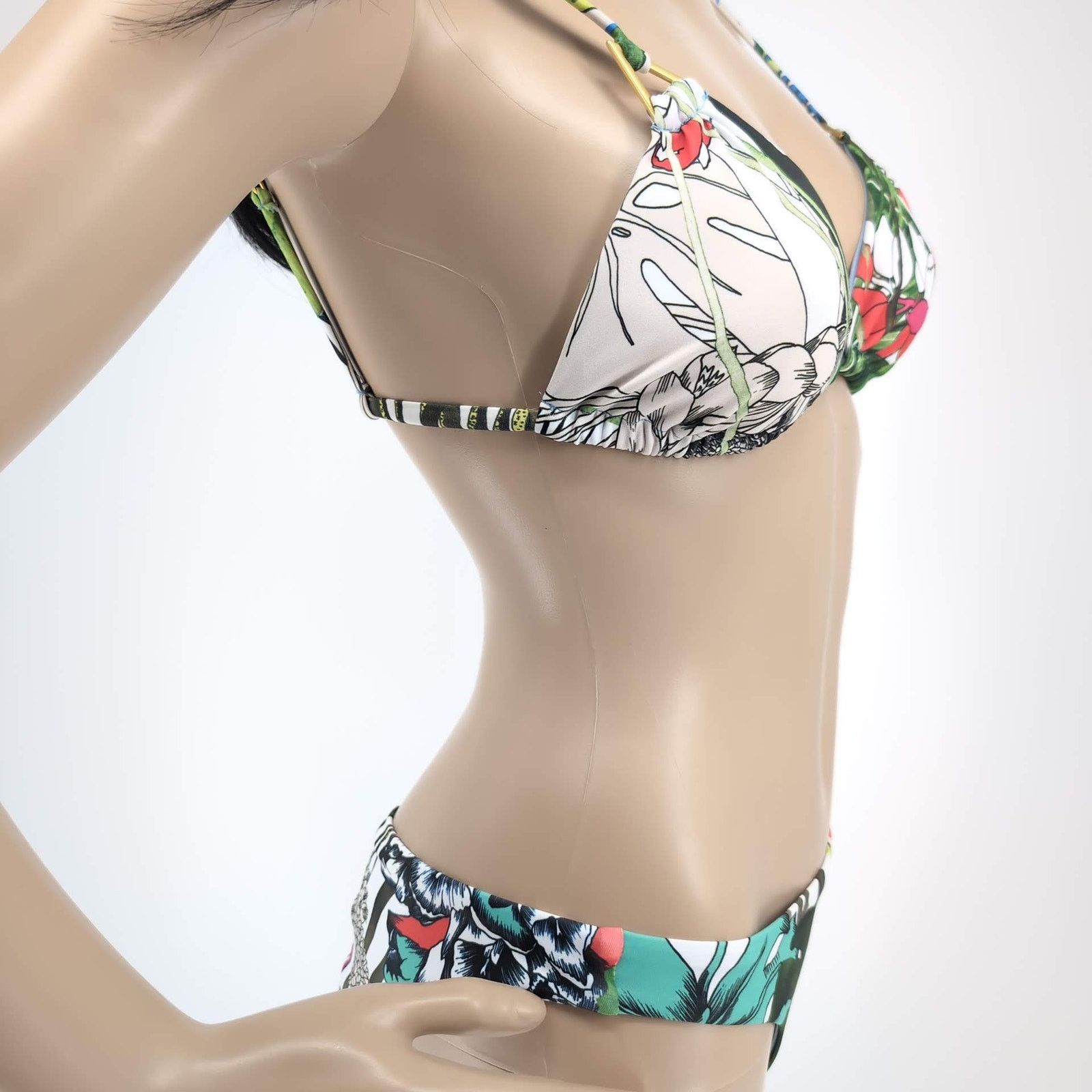 Christian Lacroix NWT​ Christian Lacroix x Swiminista 2 Piece Bikini Set Sz XS Size ONE SIZE - 2 Thumbnail