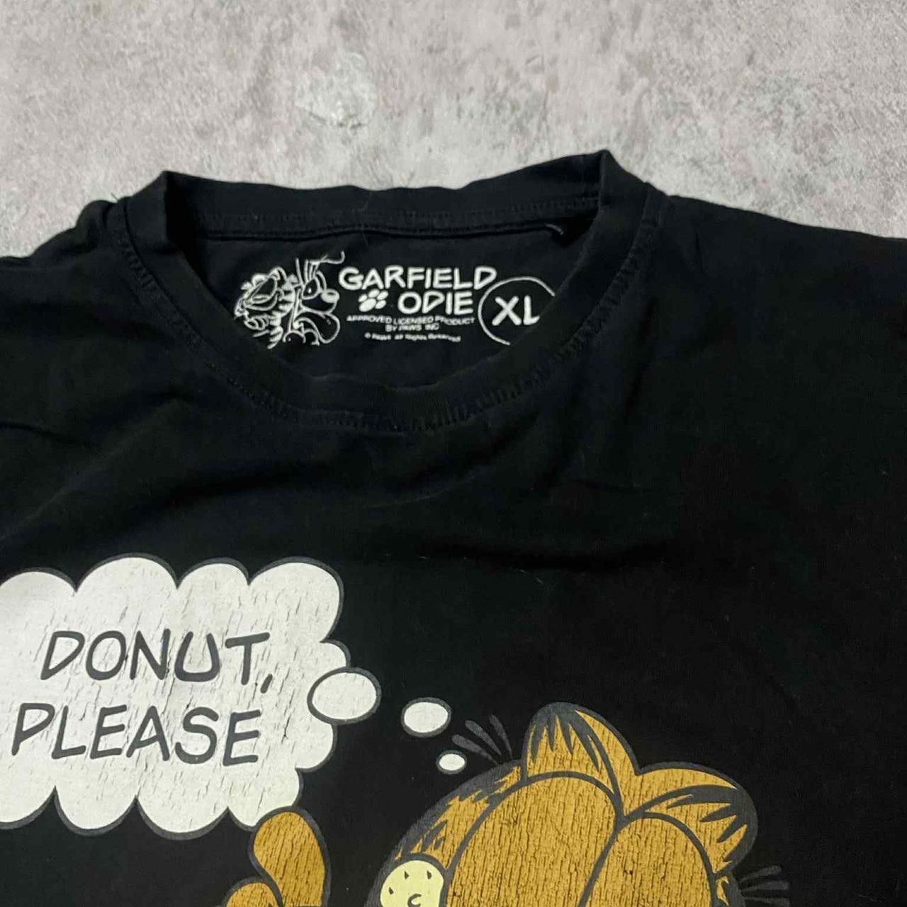 Other Garfield black vintage shirt Size US XL / EU 56 / 4 - 3 Thumbnail